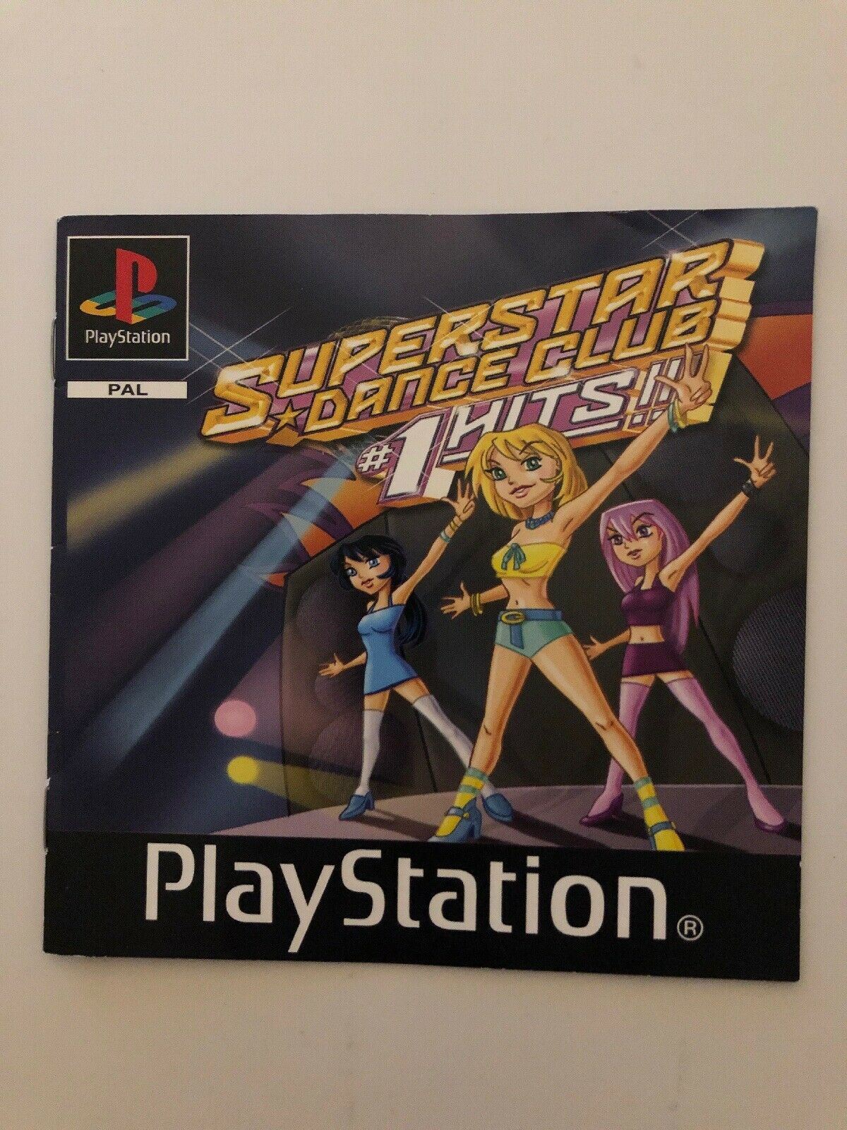 Superstar Dance Club #1 HITS!! - PS1 Sony Playstation 1 Dancing Game