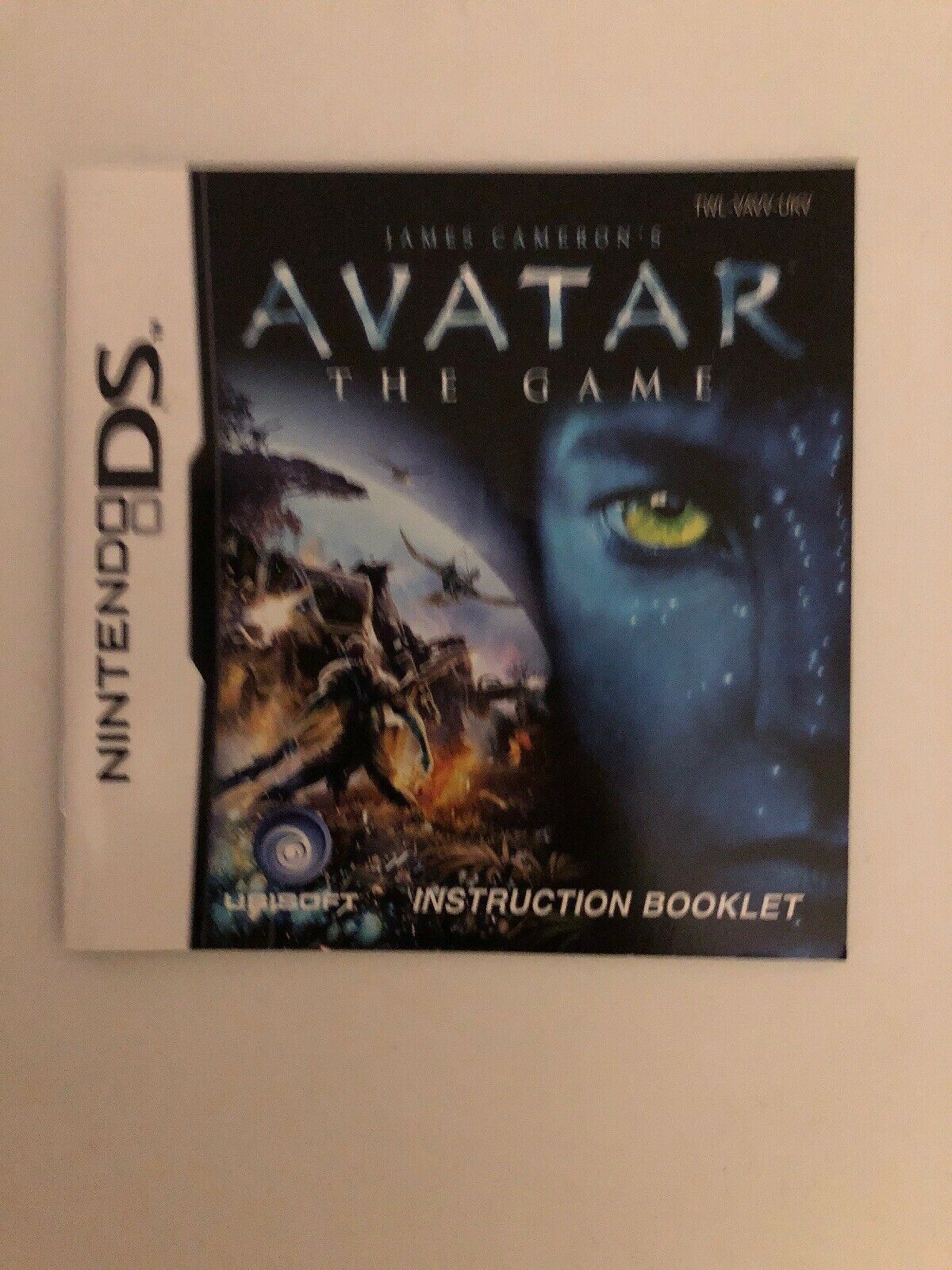 James Cameron: Avatar The Game - Nintendo DS Game with Manual