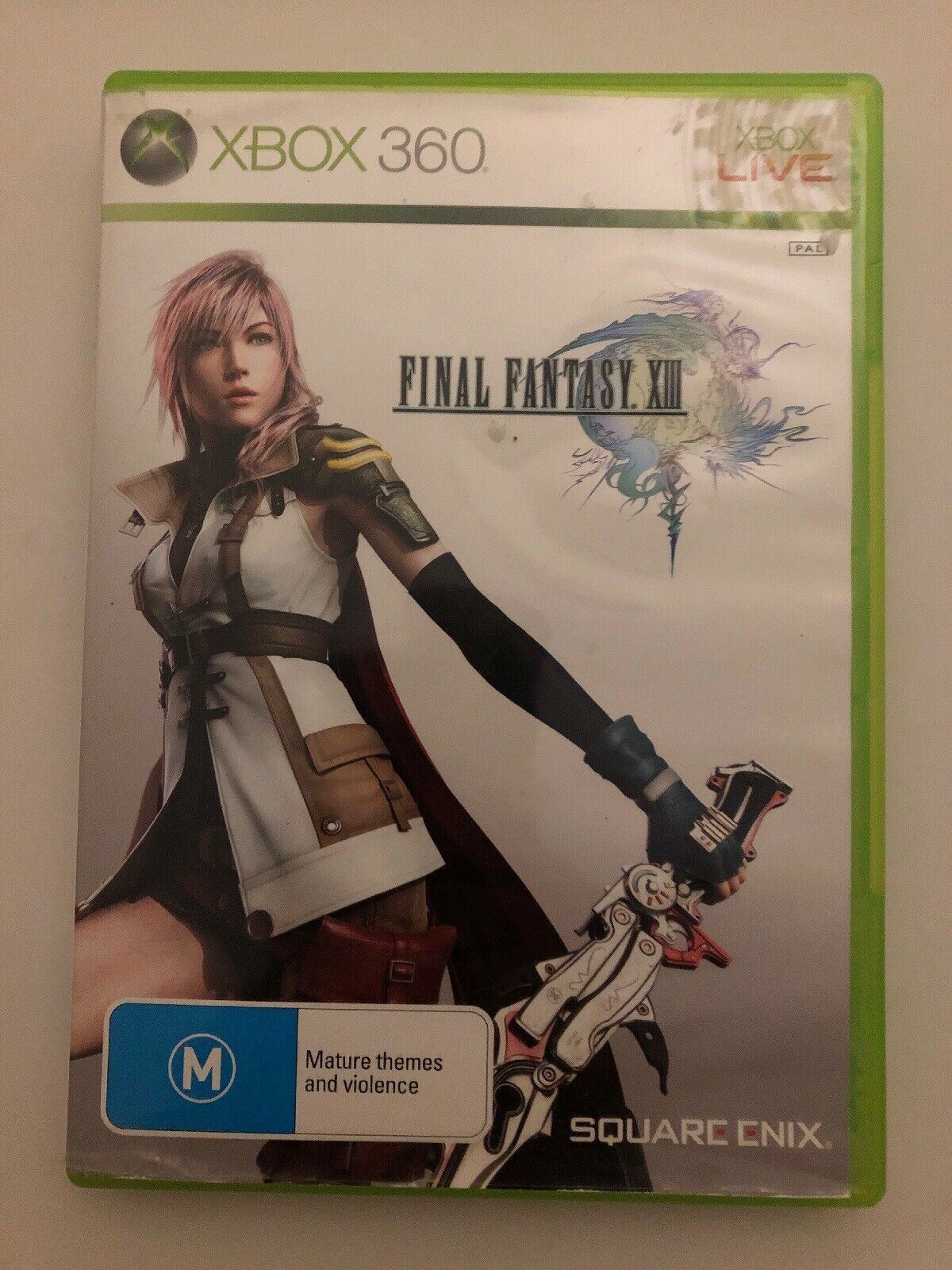 Final Fantasy XIII 13 (Microsoft Xbox 360, 2009) Square RPG PAL Game