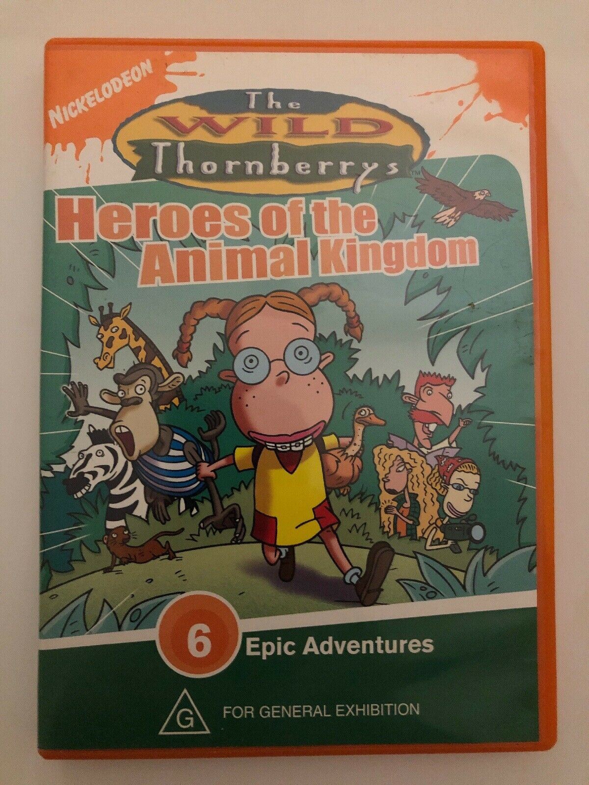 Wild Thornberry's - Heroes Of The Animal Kingdom (DVD) 6 Epic Adventures