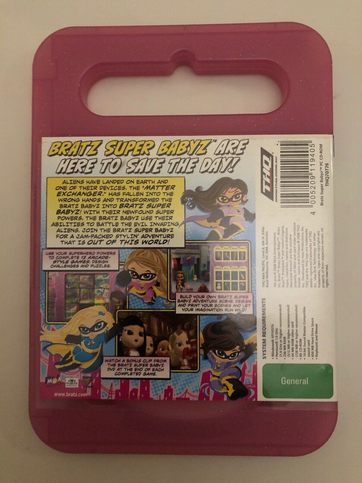 Bratz: Super Babyz - PC Windows Game Based On Movie