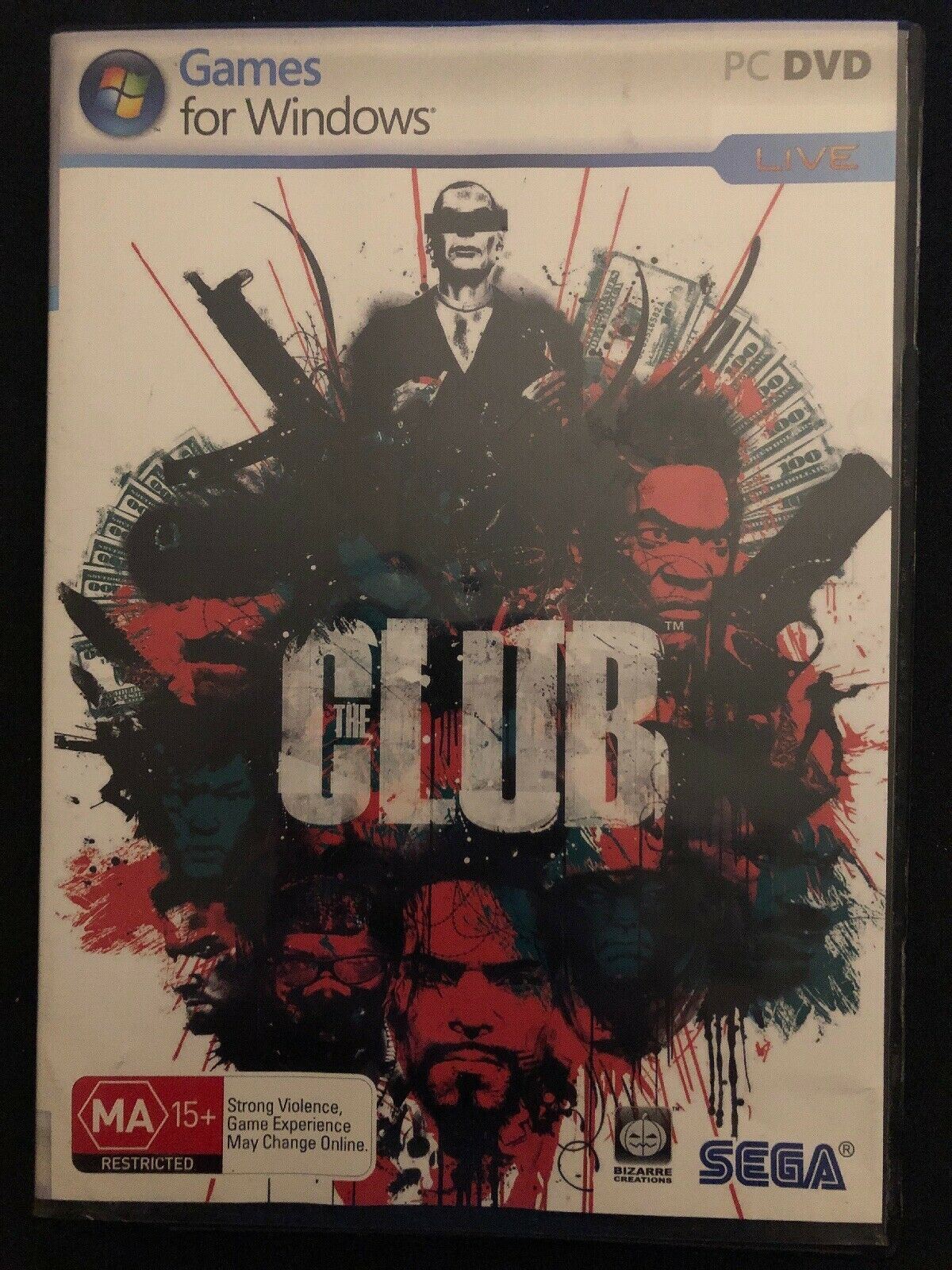 The Club - PC Windows SEGA Action Arcade Game