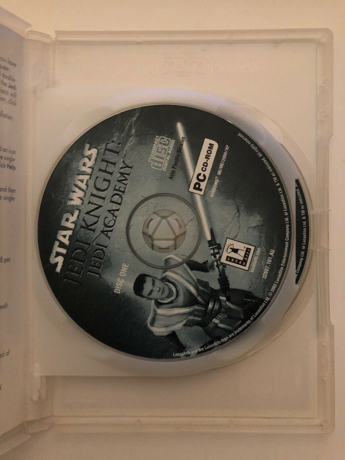 Star Wars Jedi Knight: Jedi Academy PC CDROM Game