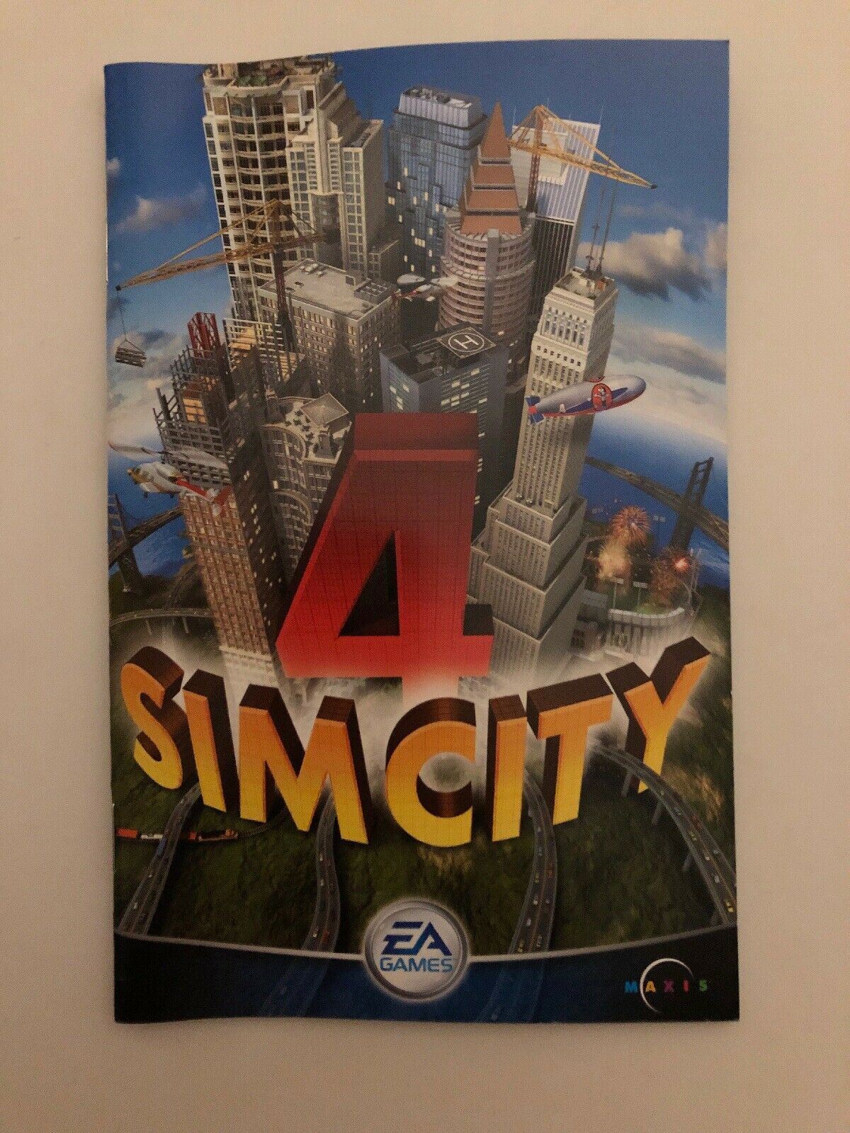 Sim City 4 - PC CD Windows Game - City Building Management Simulation Game