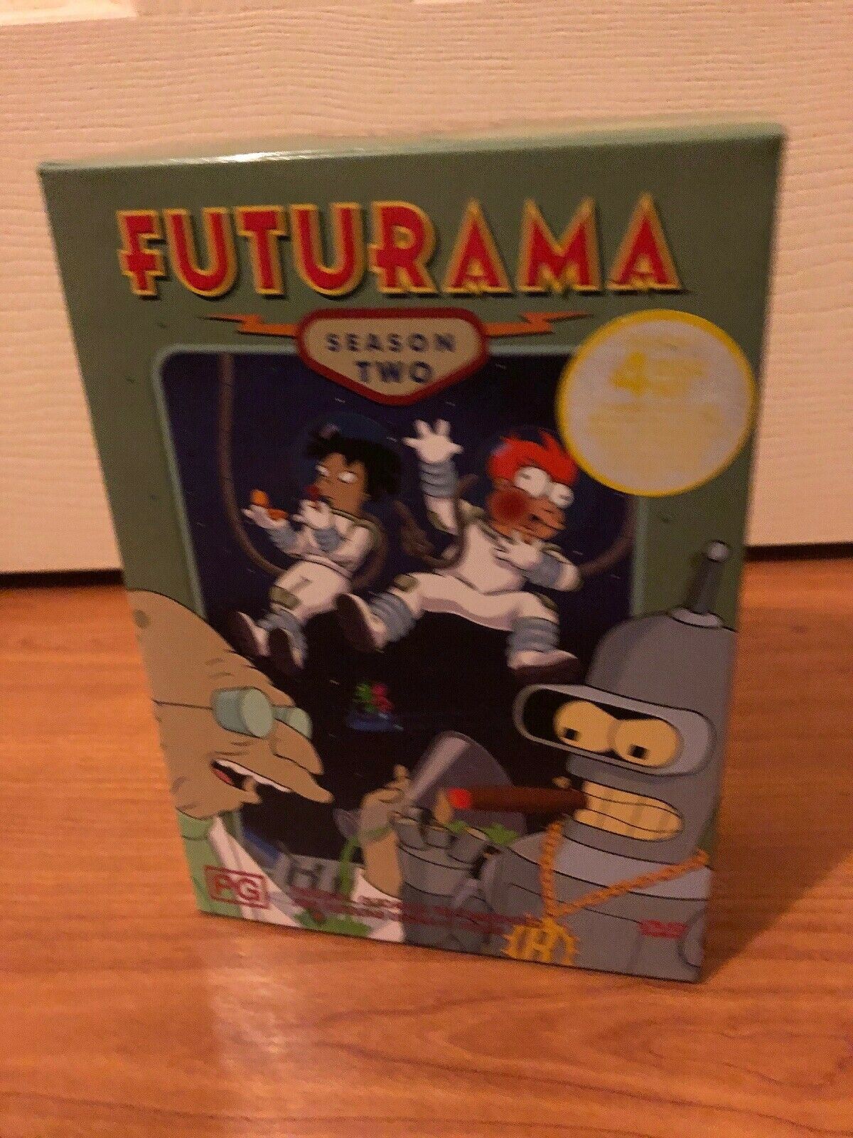 Futurama : Season 2 Complete Box Set (DVD, 2003, 4-Disc Set)