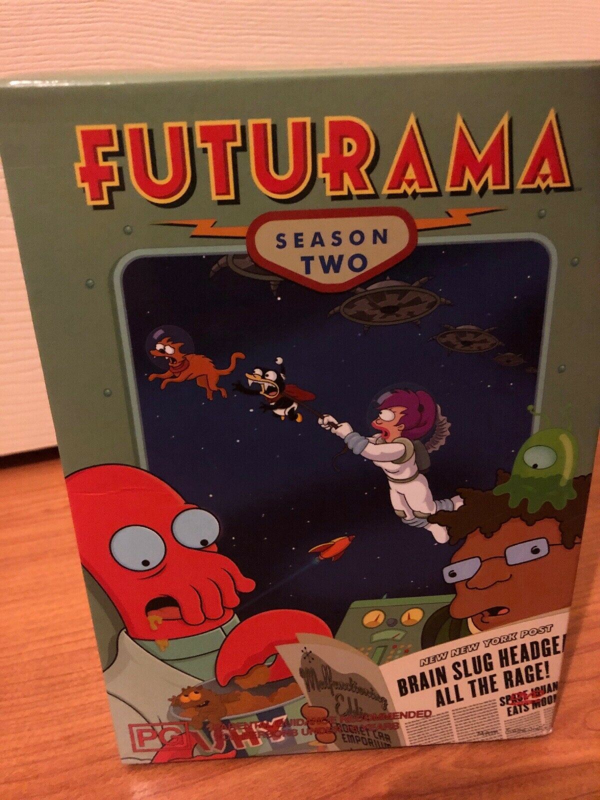 Futurama : Season 2 Complete Box Set (DVD, 2003, 4-Disc Set)
