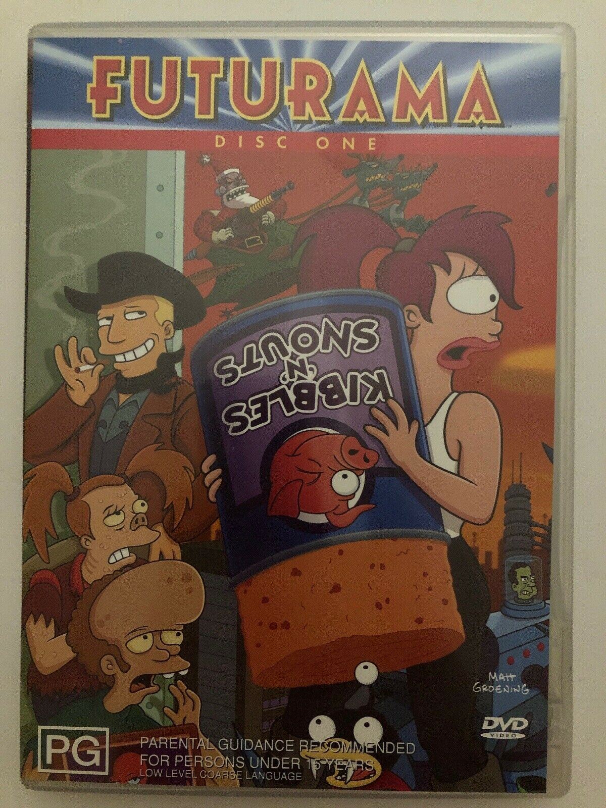 Futurama : Season 2 Complete Box Set (DVD, 2003, 4-Disc Set)