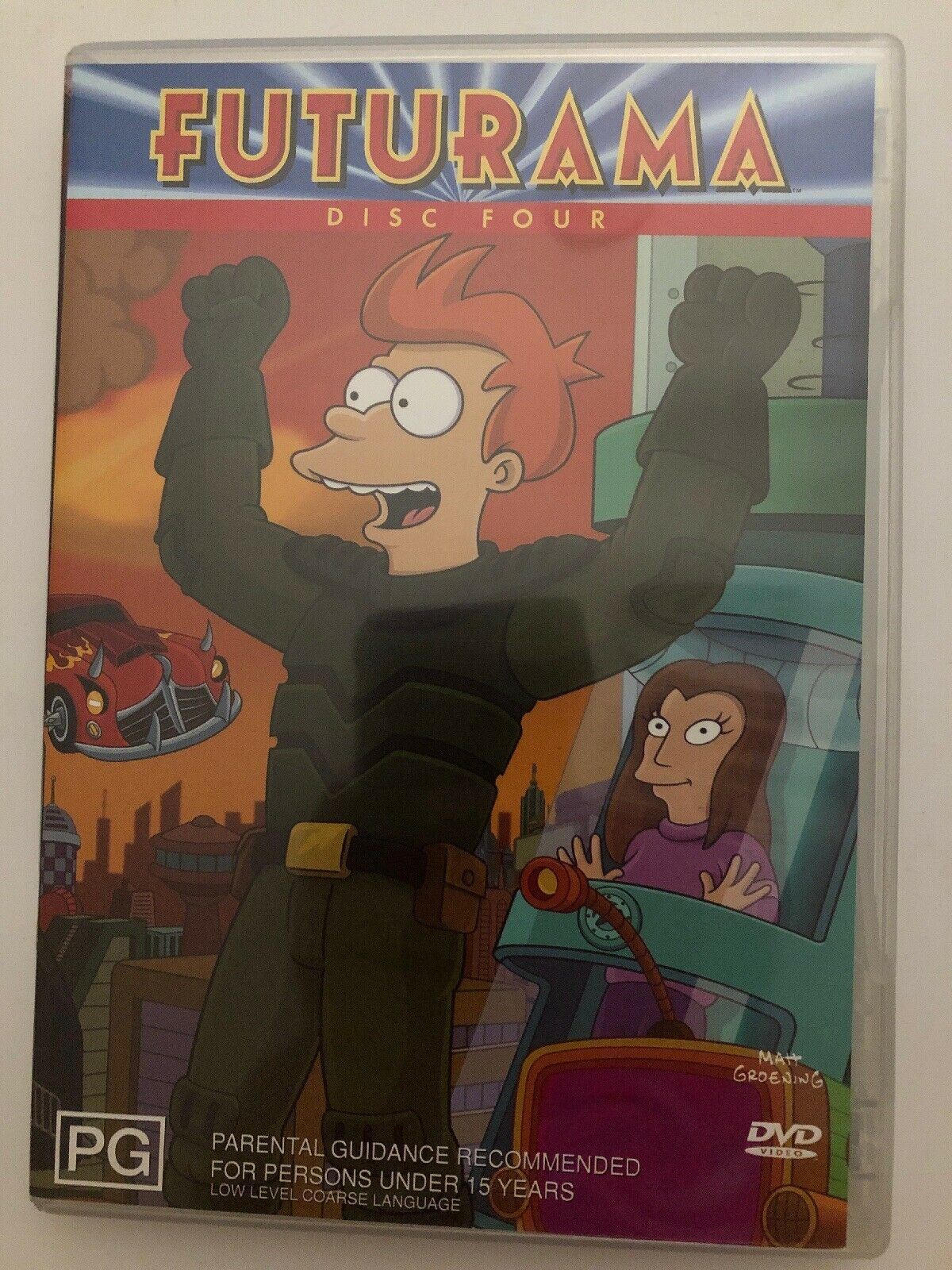 Futurama : Season 2 Complete Box Set (DVD, 2003, 4-Disc Set)