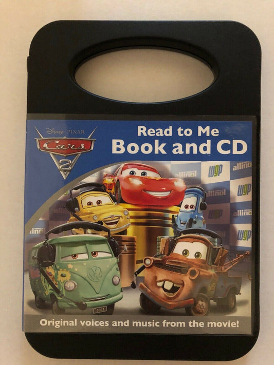 Disney Cars 2 - Read To Me - Book And CD - FREE OZ POSTAGE!