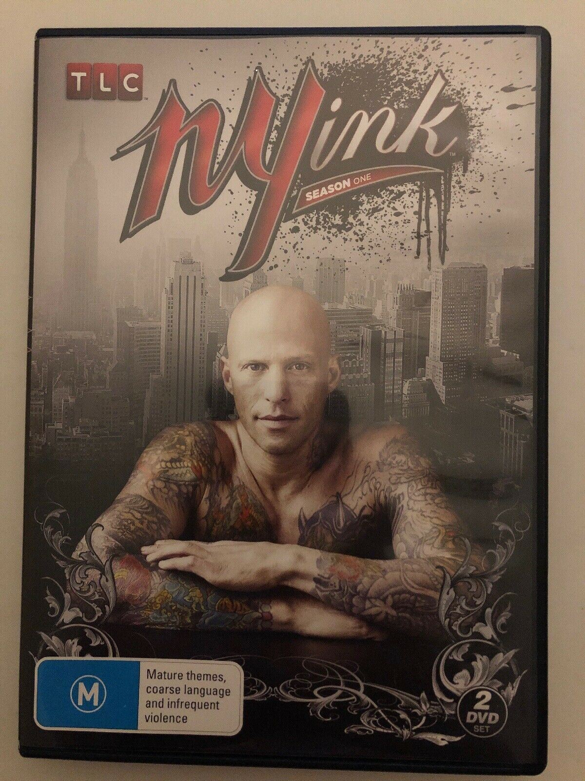 NY Ink : Season 1 & 2 (DVD, 2011, 5-Disc Set) - Region 4 - Free Oz Postage