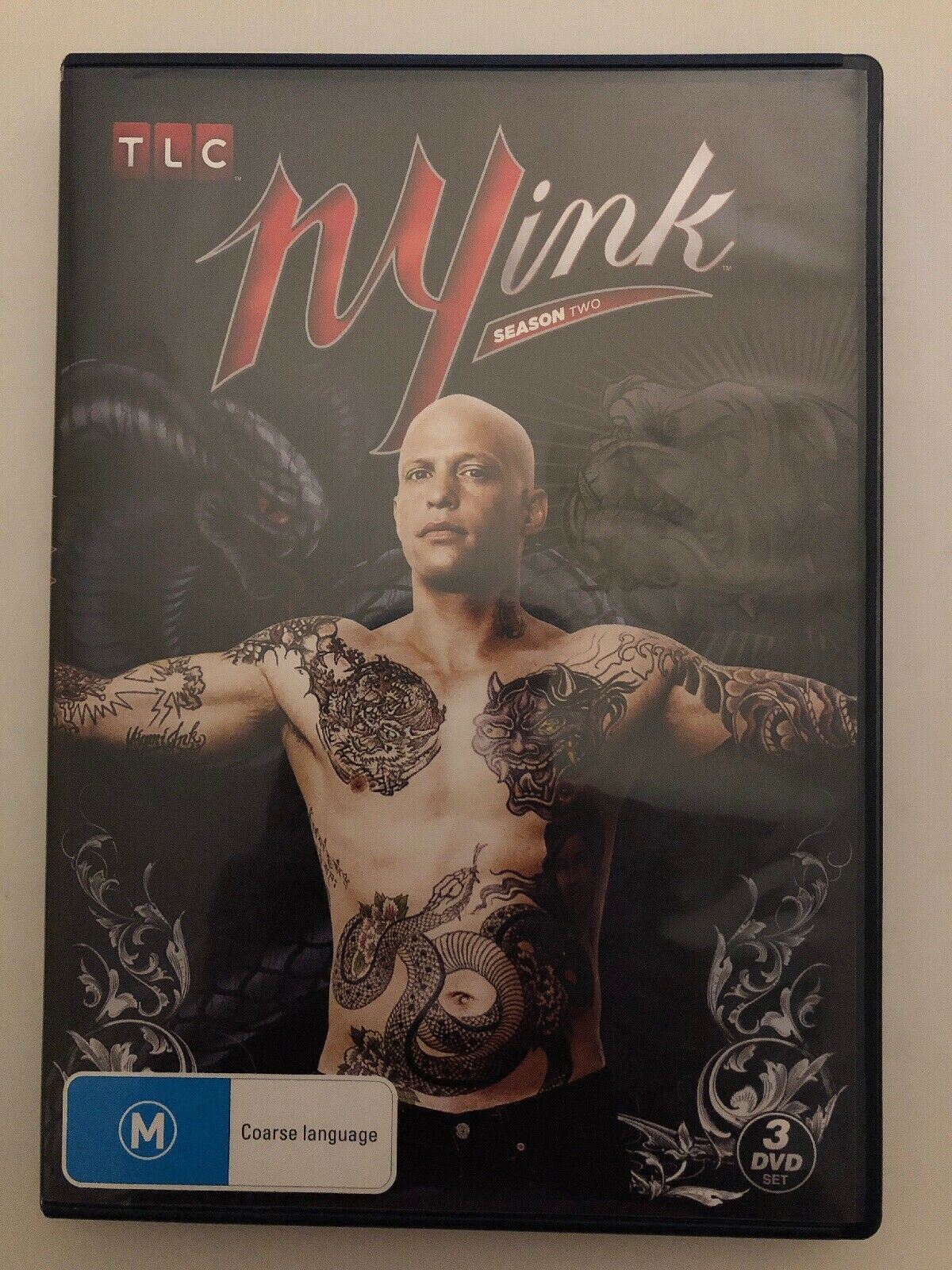 NY Ink : Season 1 & 2 (DVD, 2011, 5-Disc Set) - Region 4 - Free Oz Postage