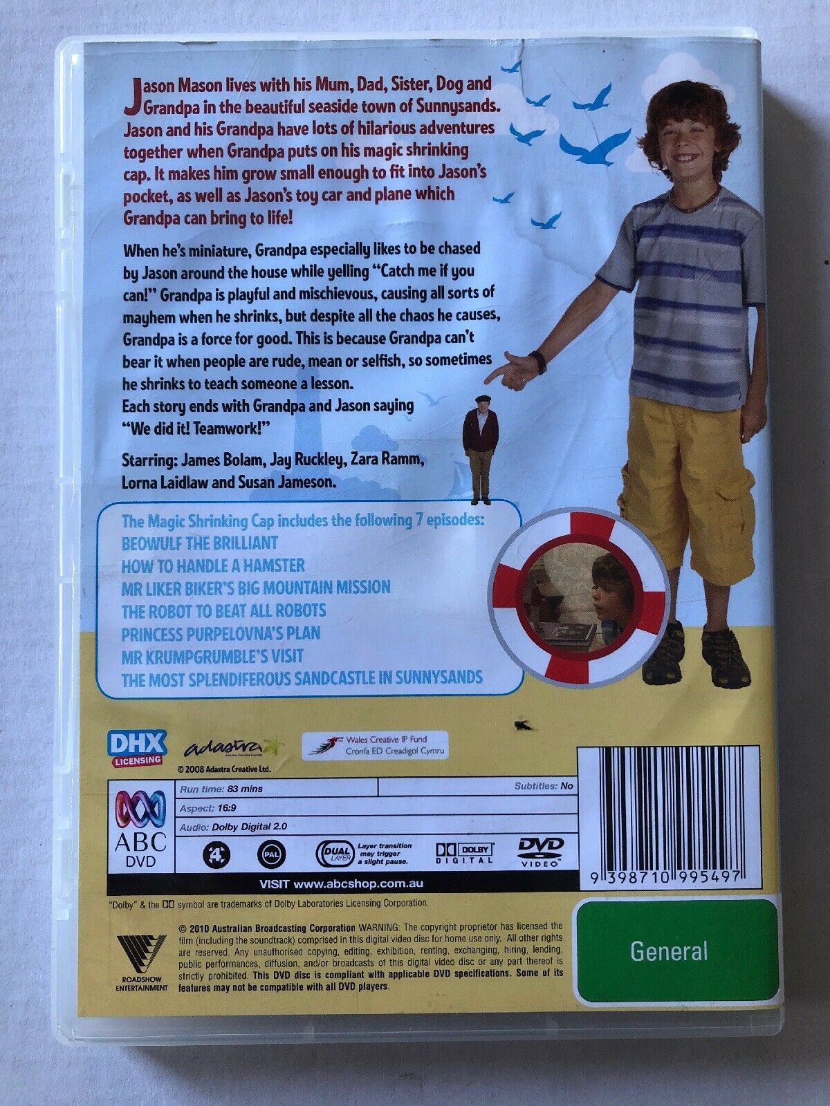 Grandpa In My Pocket - The Magic Shrinking Cap (DVD) VERY RARE