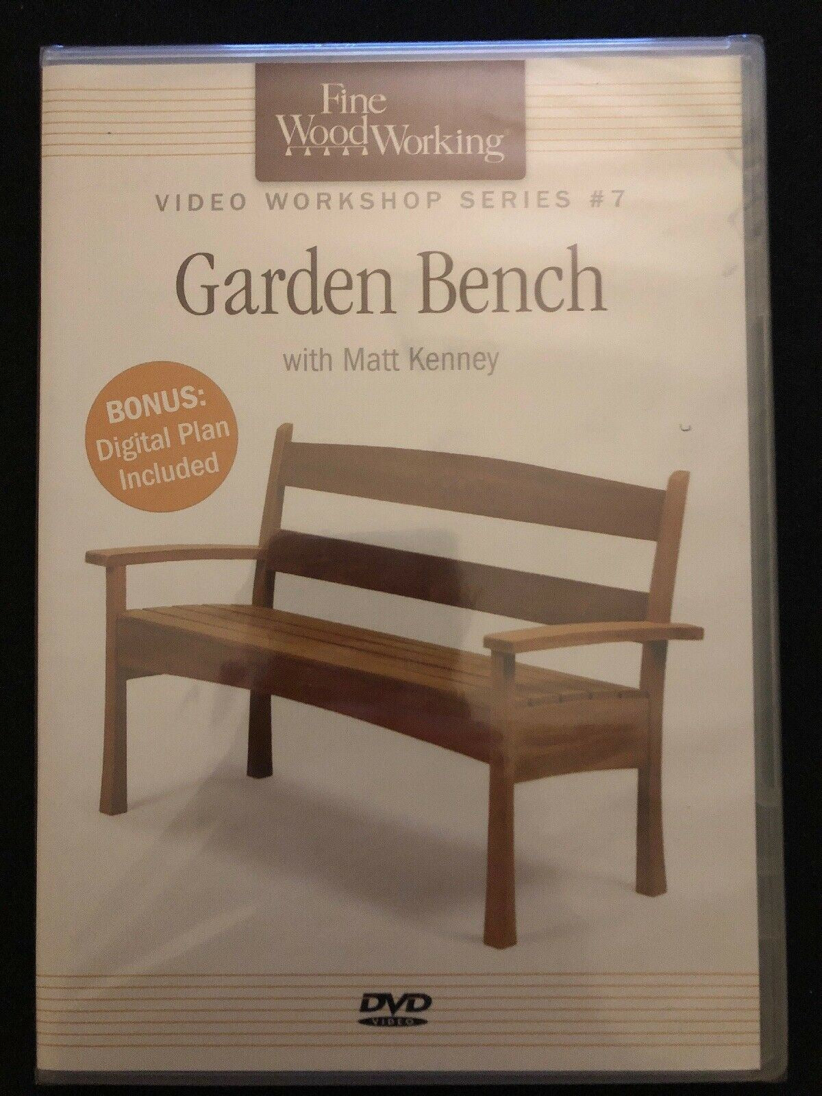 Garden Bench - How To Video Workshop Find Wood Working (DVD) Region Free