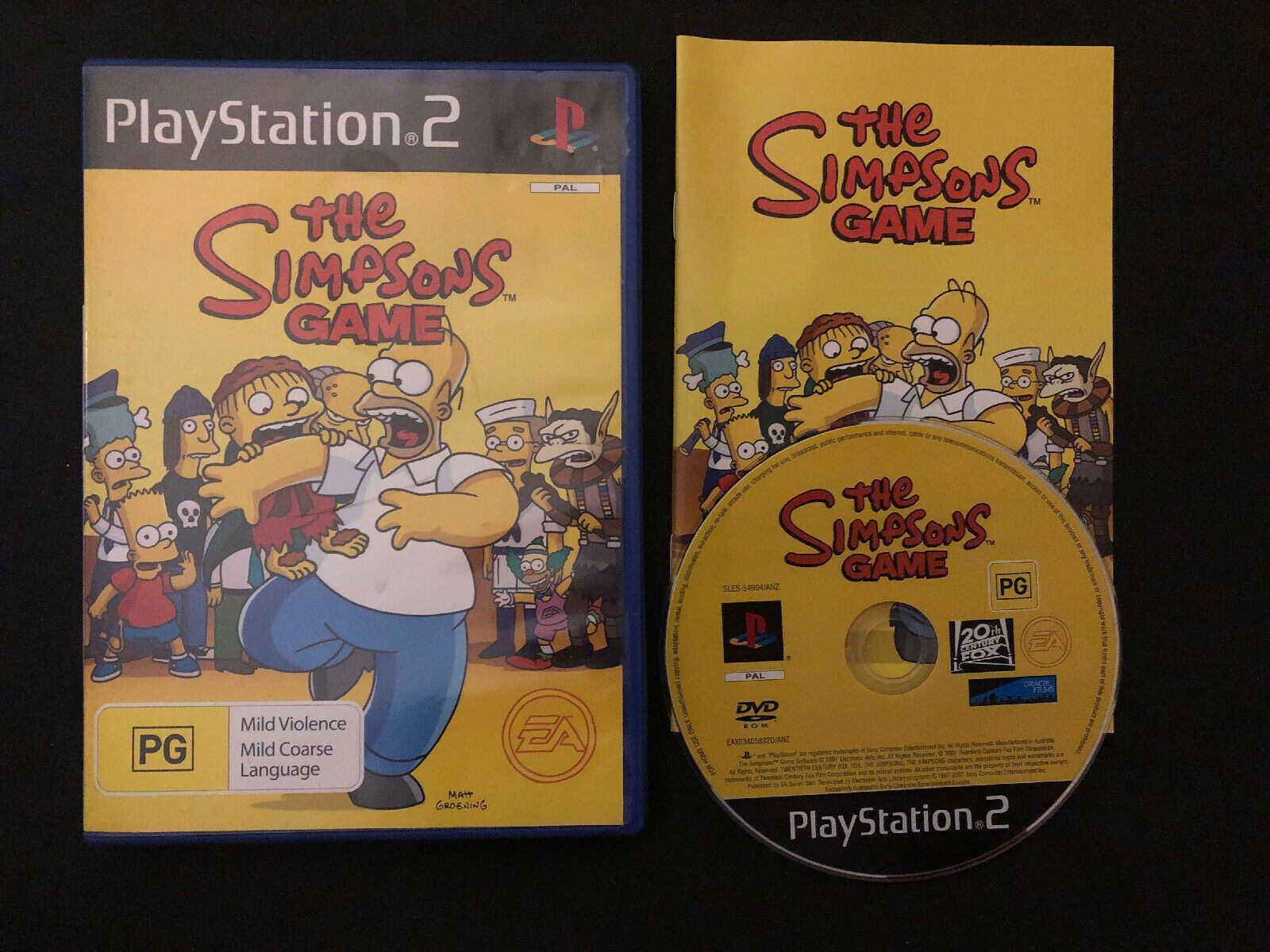 The Simpsons Game (PAL) - Sony PS2 PlayStation 2 Complete With Manual –  Retro Unit