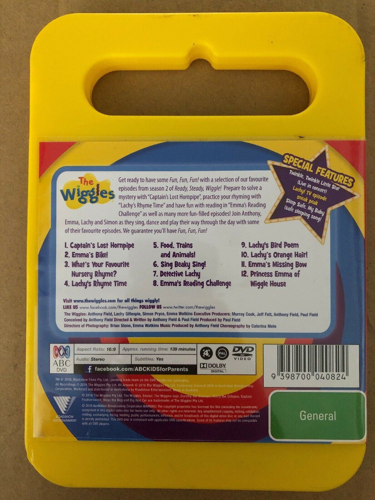 The Wiggles - Fun, Fun, Fun! (DVD, 2016)