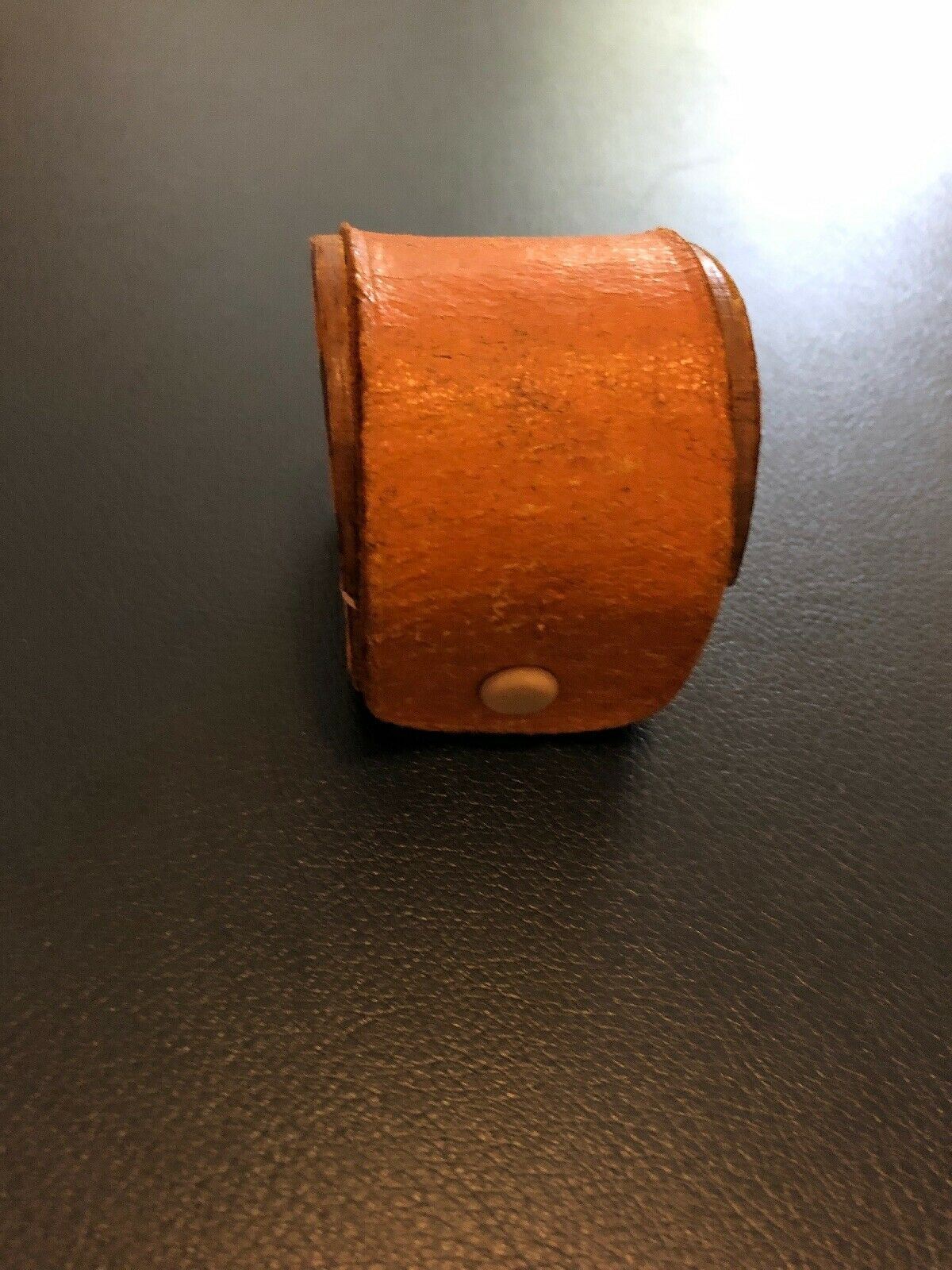 Sun Aux Wide-Angle Lens Model D with Leather Case Made in Japan