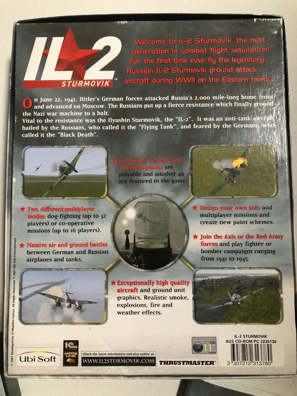 IL-2 Sturmovik (PC Game) WWII Combat Flight Simulator
