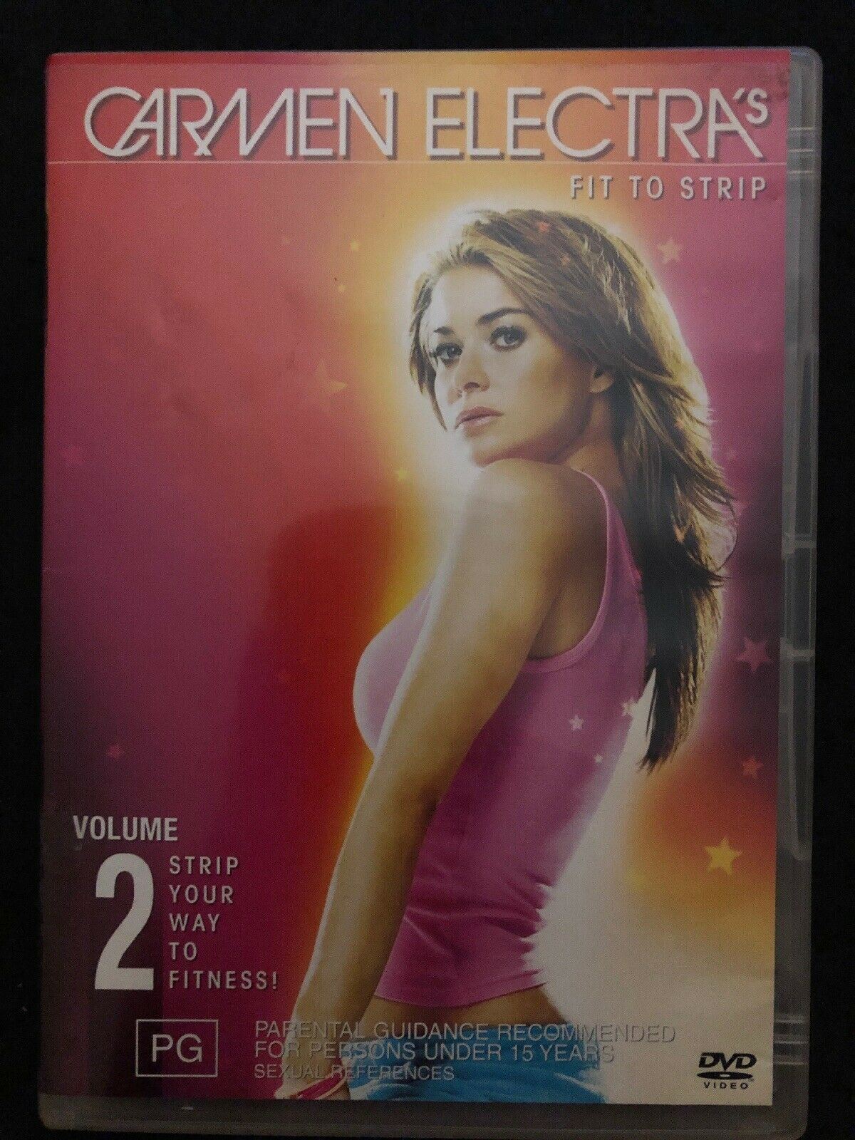 Carmen Electra Fit To Strip Vol 2 DVD Get a Dancers Body