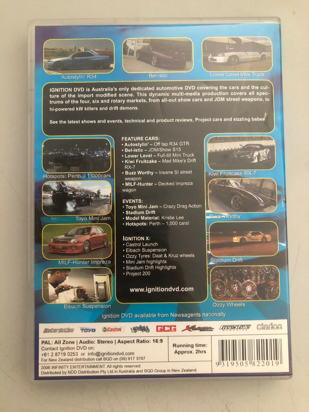 Ignition Edition 18 - TV - RARE DVD - AUS Stock Region 4