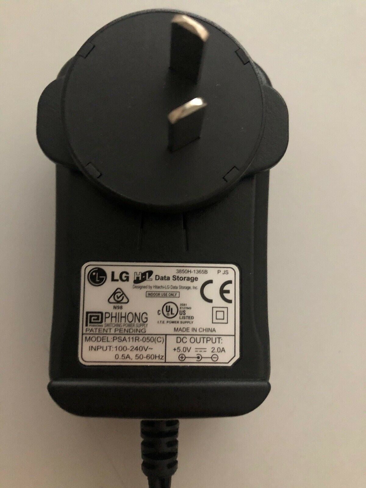 LG PSA11R-050(C) AC Adapter 5V 2A