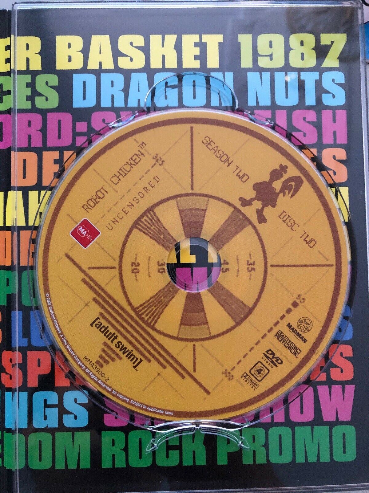 Robot Chicken : Season 2 (DVD, 2007, 2-Disc Set) Uncensored