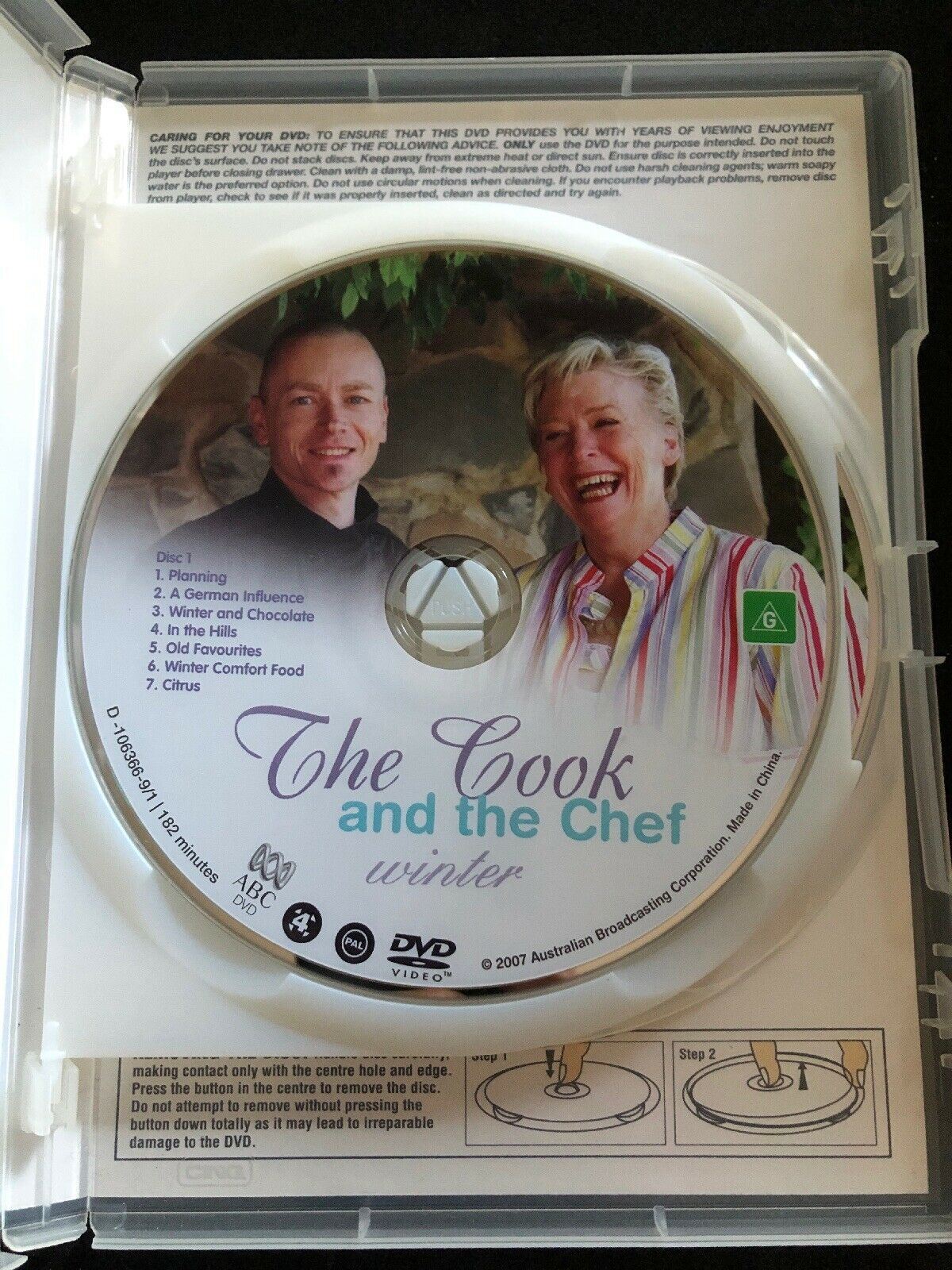 The Cook and The Chef - Winter (DVD, 2007, 2-Disc Set) Maggie Beer Cooking