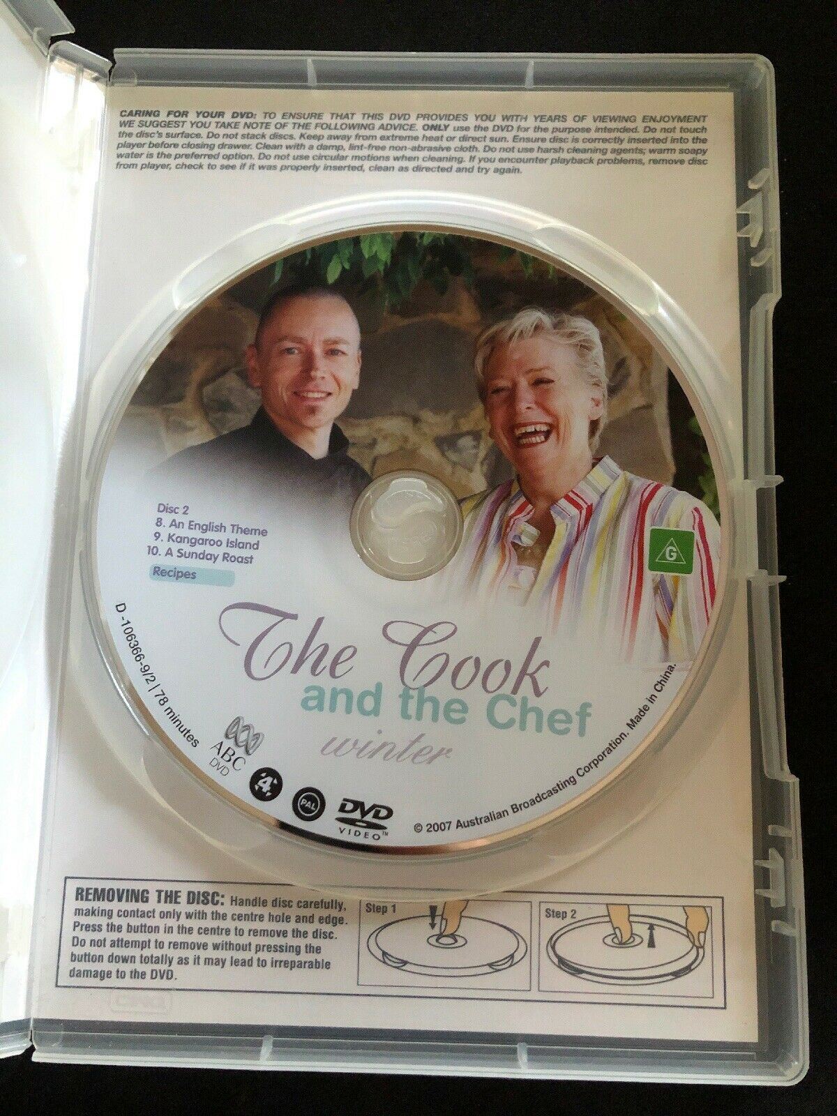 The Cook and The Chef - Winter (DVD, 2007, 2-Disc Set) Maggie Beer Cooking