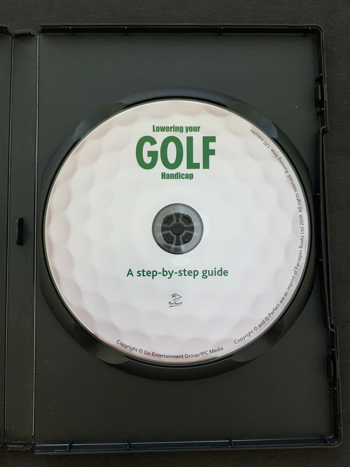 Lowering Your Golf Handicap - DVD - Step By Step Guide - Free Post