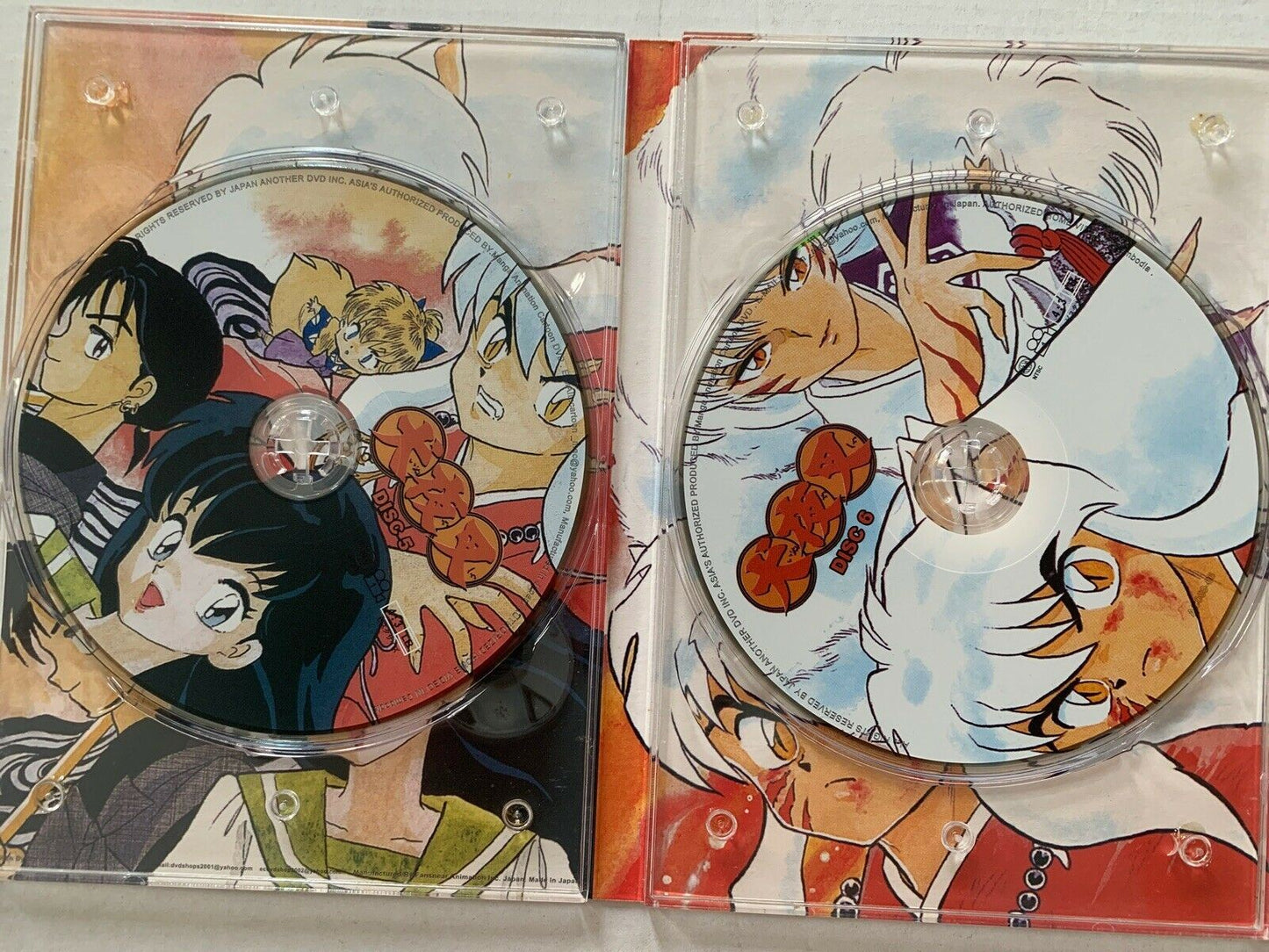 Inuyasha TV Series Part 2 (Episodes 41-80) DVD Anime
