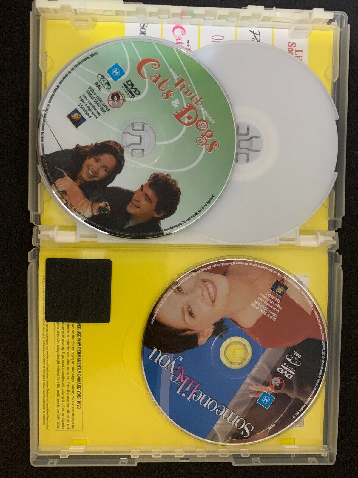 Life or Something Like It / Picture Perfect / Truth about Cats & Dogs + 5 DVD