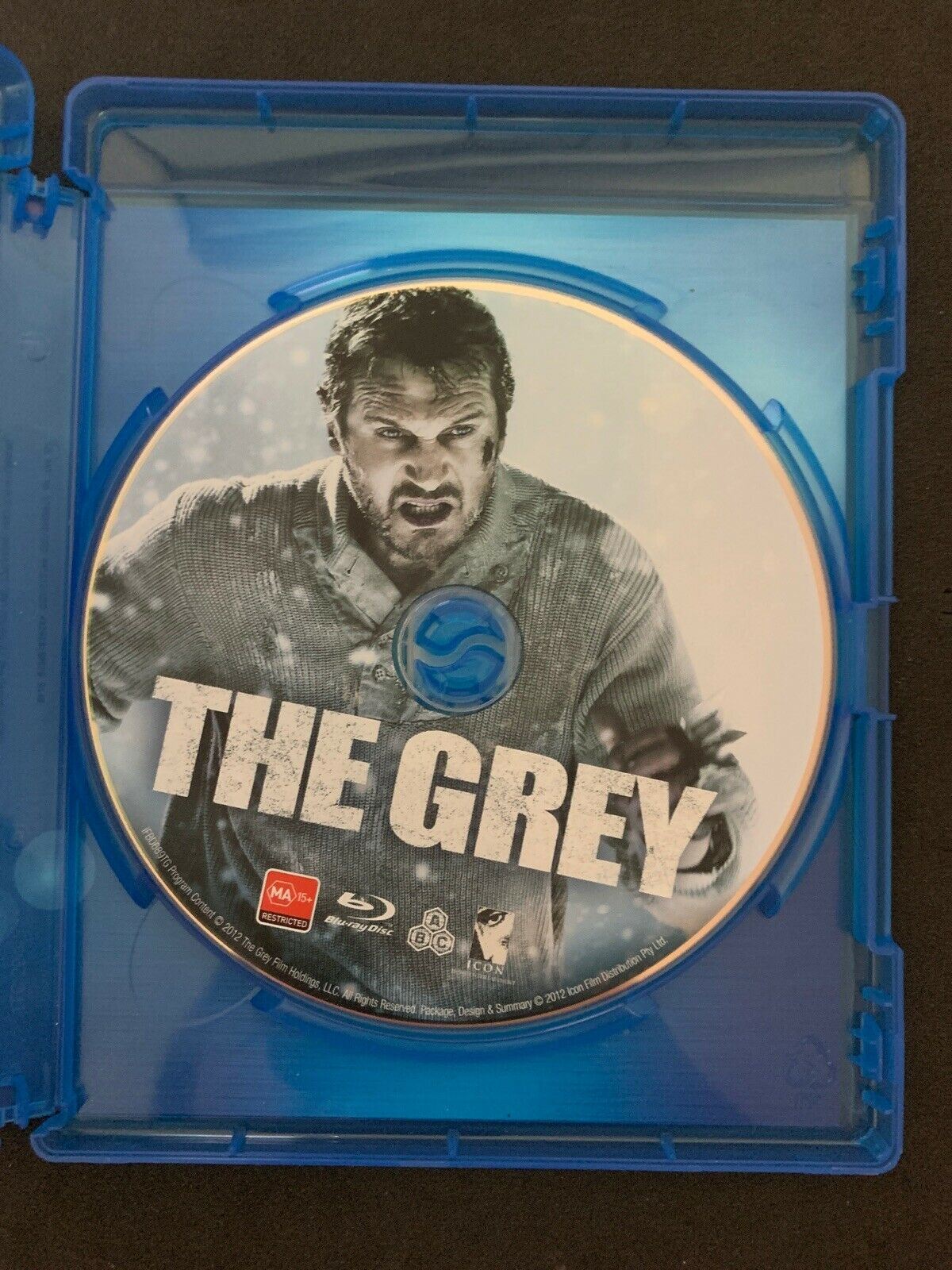 The Grey (Blu-ray, 2011) Liam Neeson, Dermot Mulroney