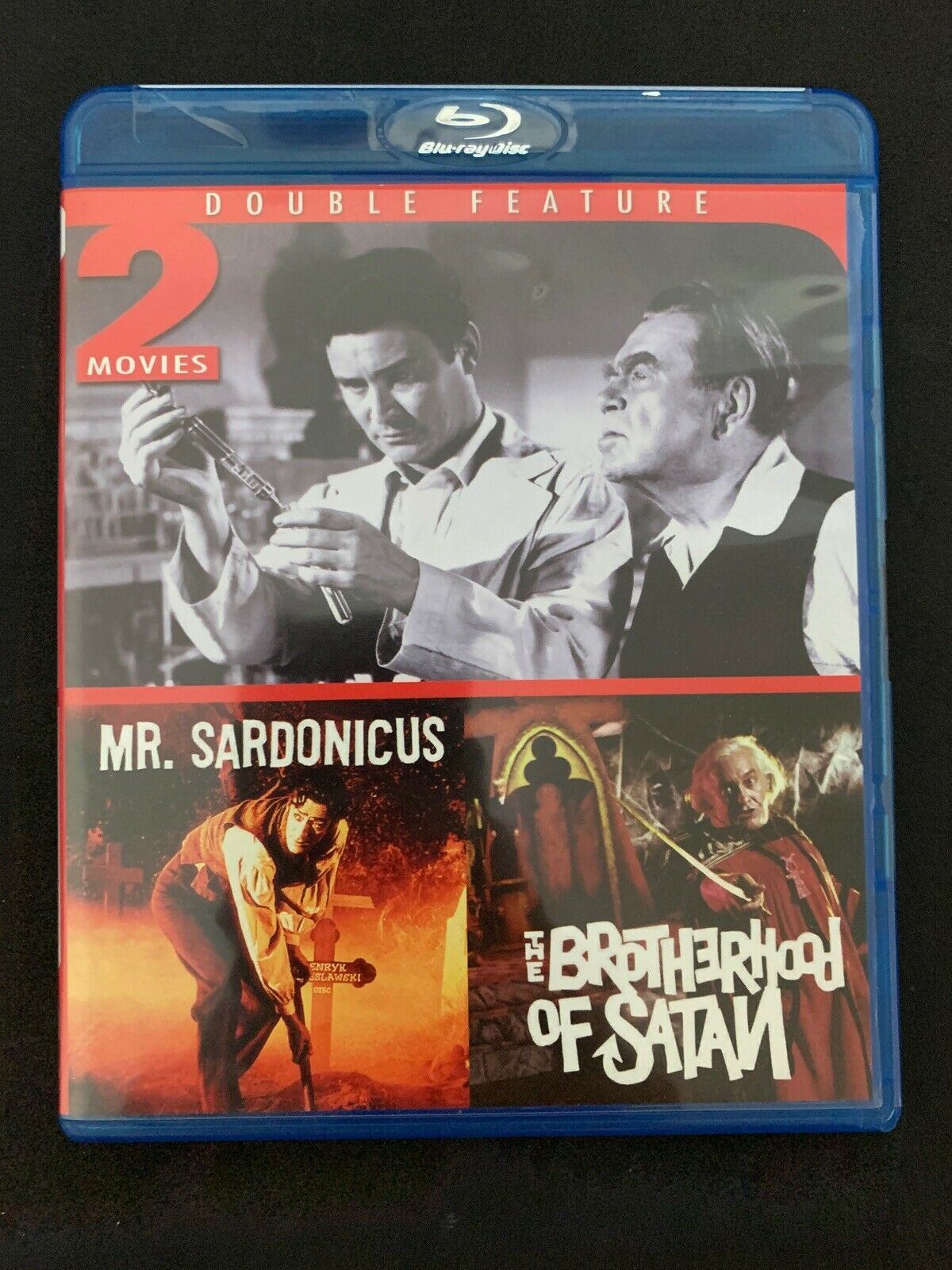 Mr. Sardonicus/The Brotherhood of Satan (Blu-ray Disc, 2013) Region A *RARE*