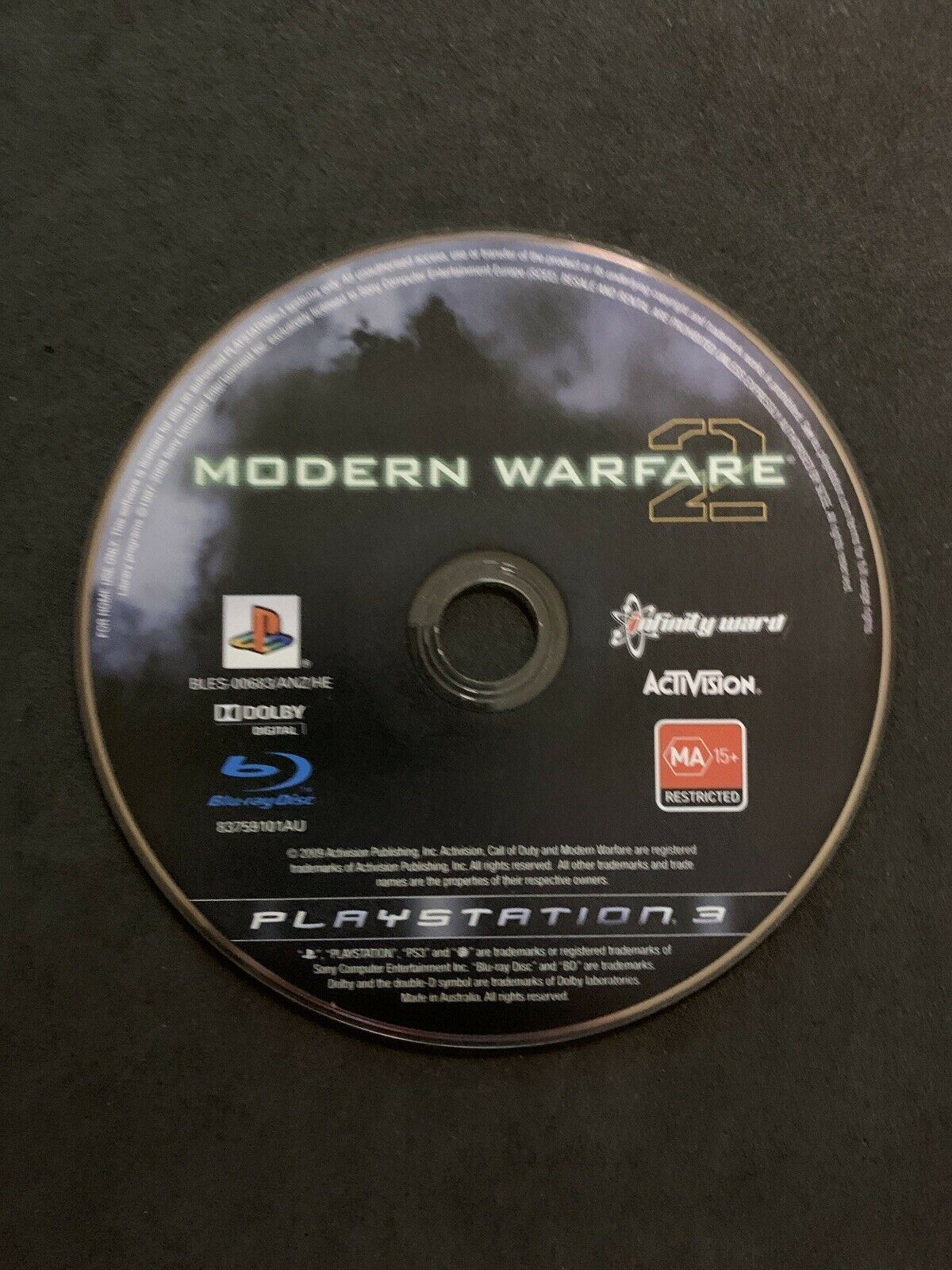 Call Of Duty: Modern Warfare 2 - PlayStation 3 PS3 Game with Manual