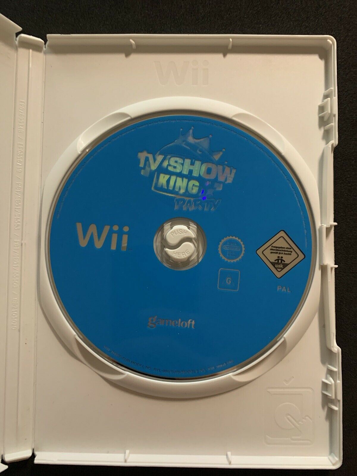 TV Show King Party (Nintendo Wii, 2008) Trivia Game - 1-4 Players