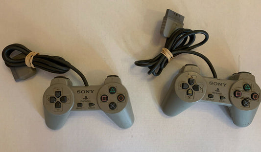 2x Sony Playstation 1 Controller SCPH-1010