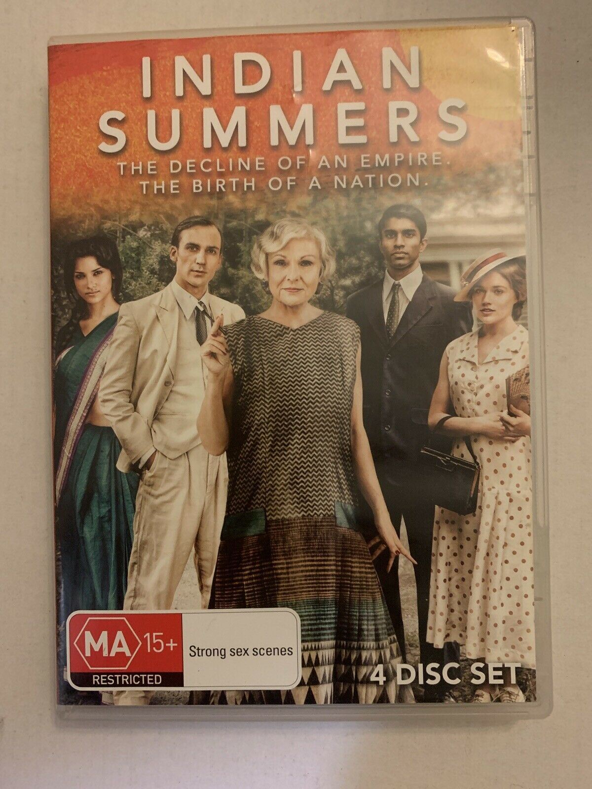 Indian Summers - Season 1 (DVD, 2015) 4-Disc Set. Julie Walters Region 4