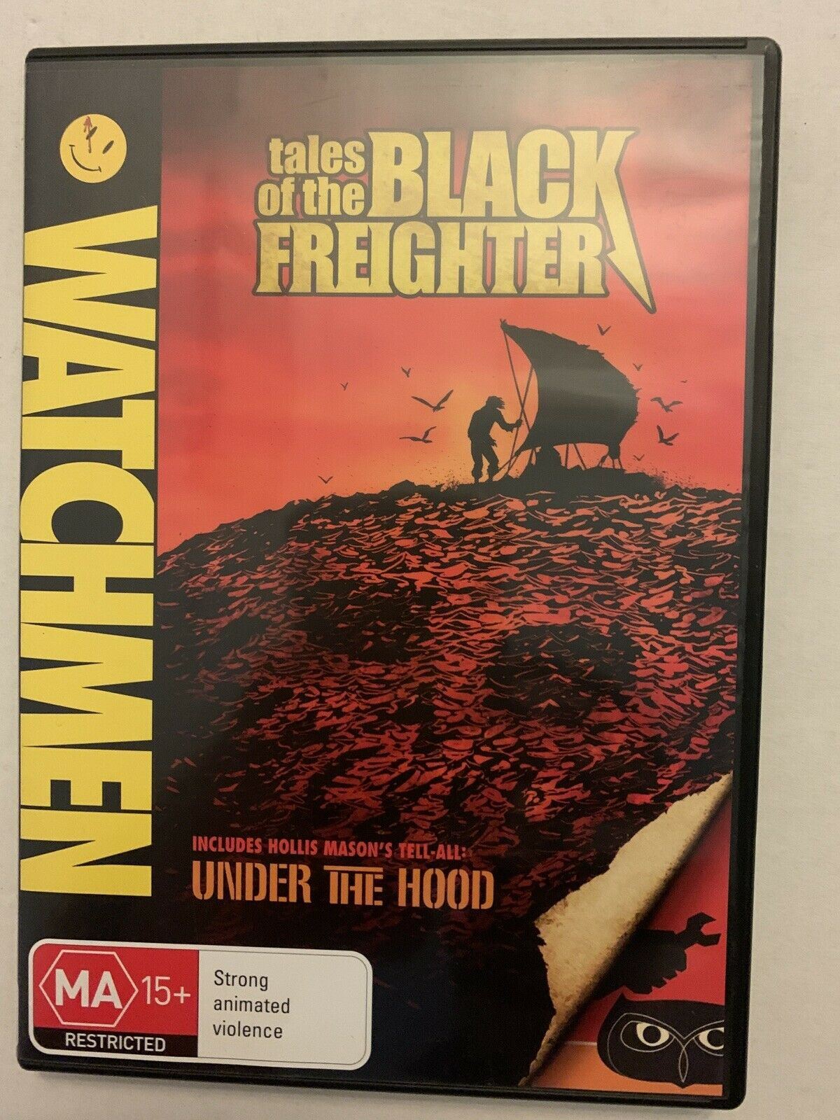 Watchmen - Tales of the Black Freighter (DVD, 2009) Region 4