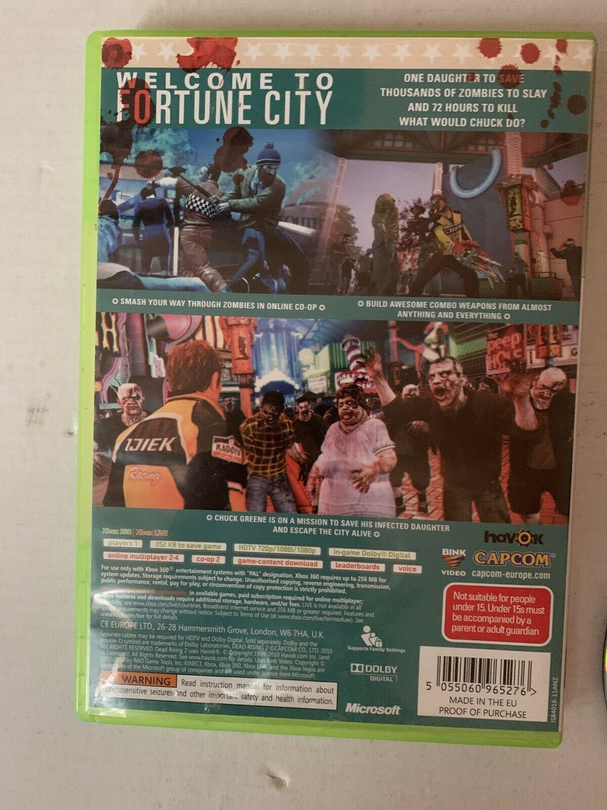 Dead Rising 2 - Xbox 360 - Including Manual PAL