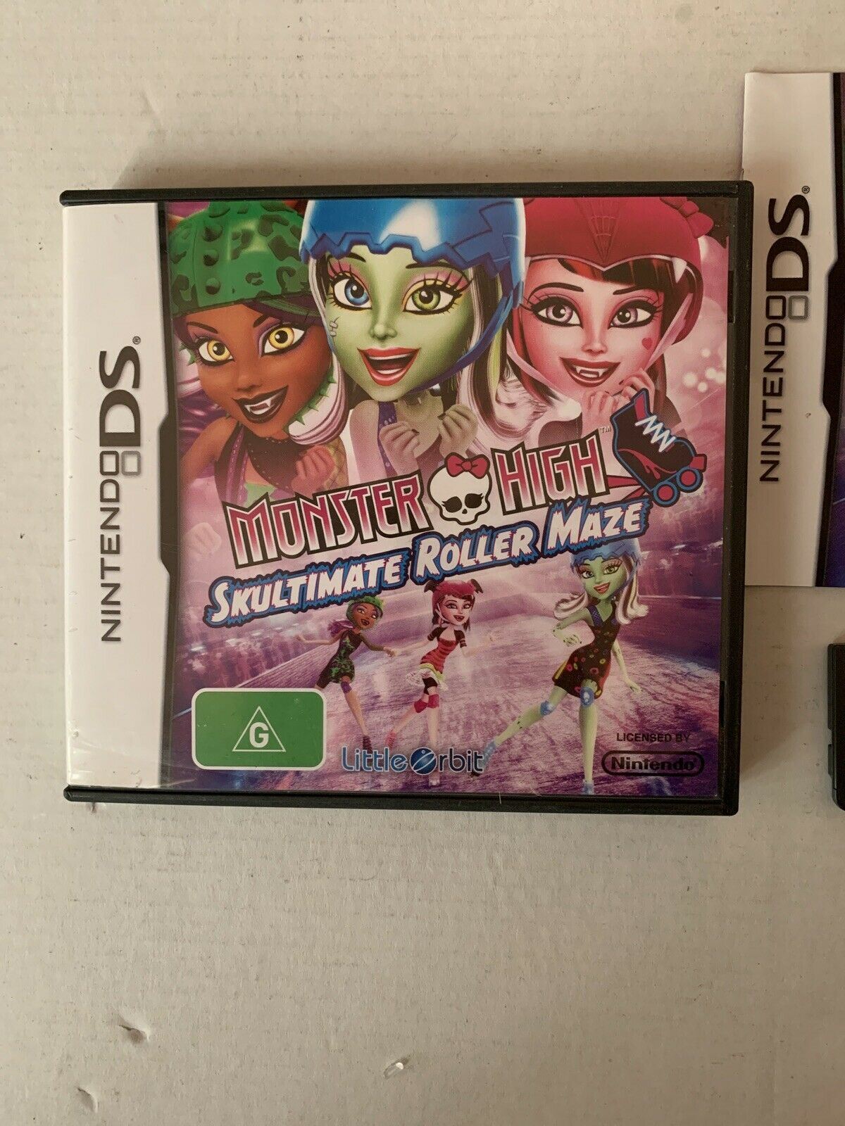 Monster High Skultimate Roller Maze - Nintendo DS Game With Manual