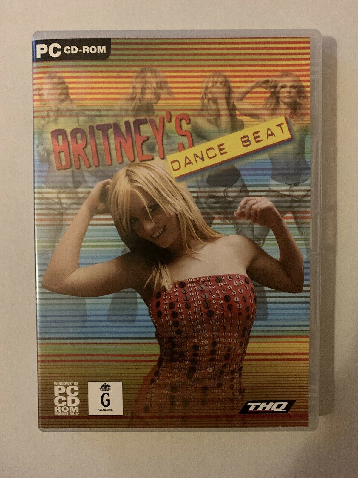 Britney's Dance Beat PC CDROM For Windows 98/XP Britney Spears - Rare!