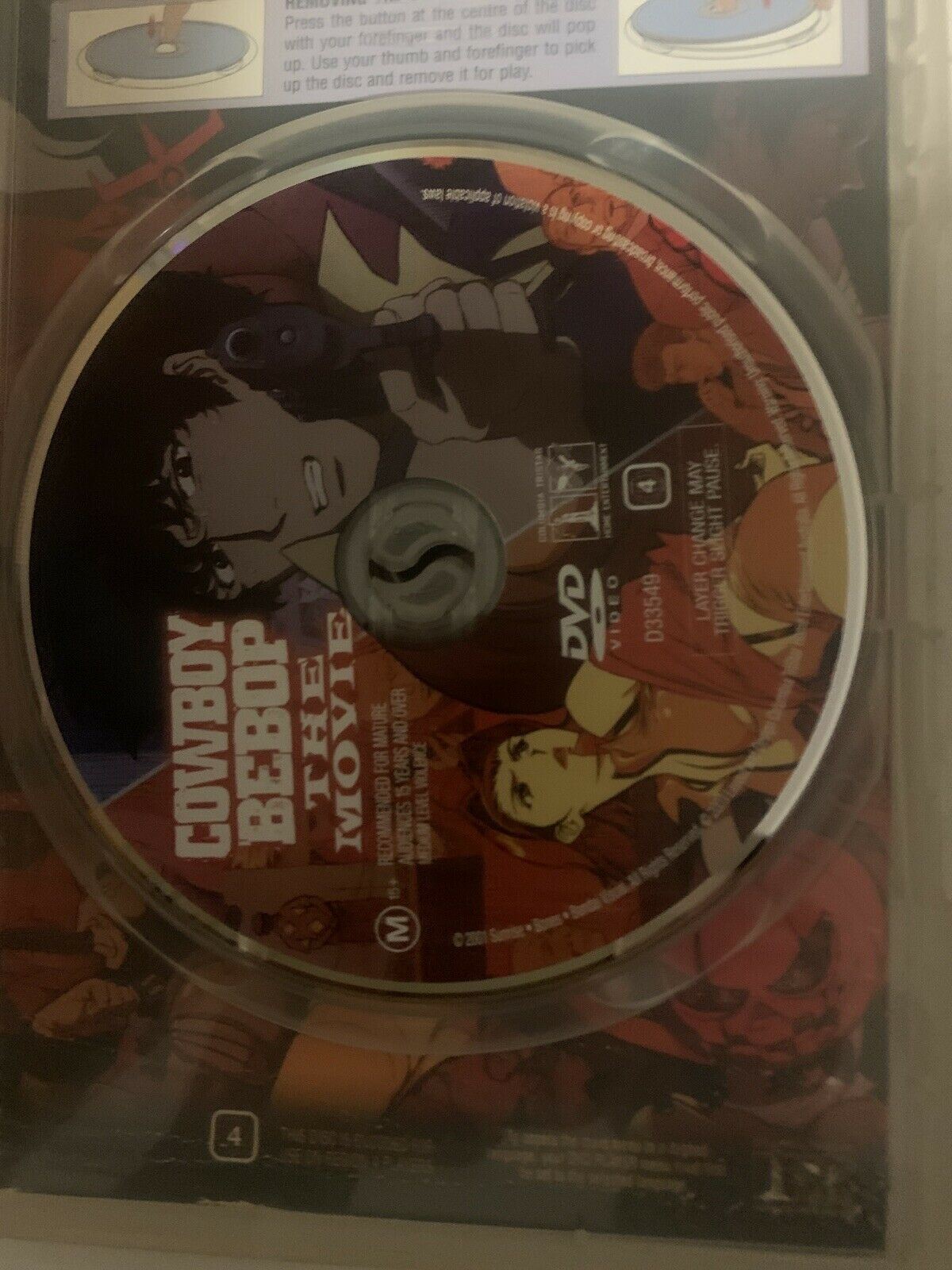 Cowboy Bebop - The Movie (DVD, 2003) Region 4