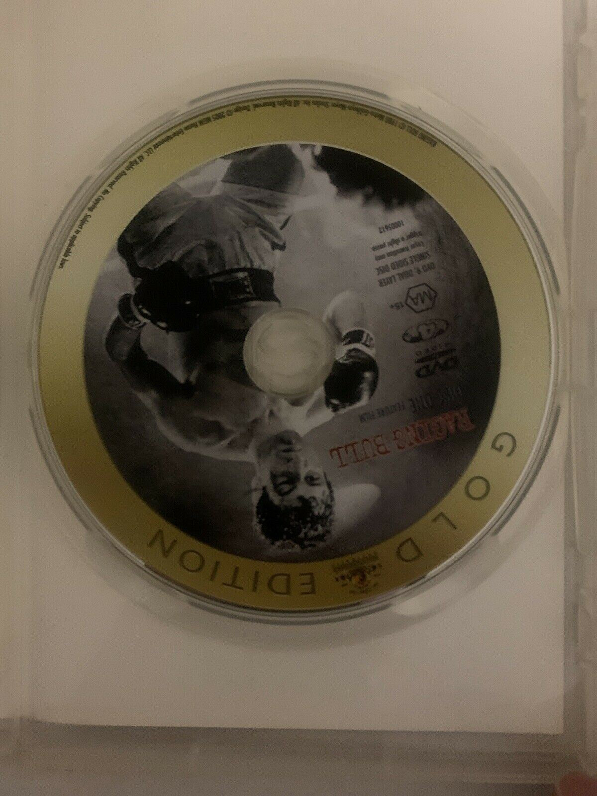 Raging Bull - Gold Edition (DVD, 1980) Robert De Niro 2-Disc Movie & Documentary