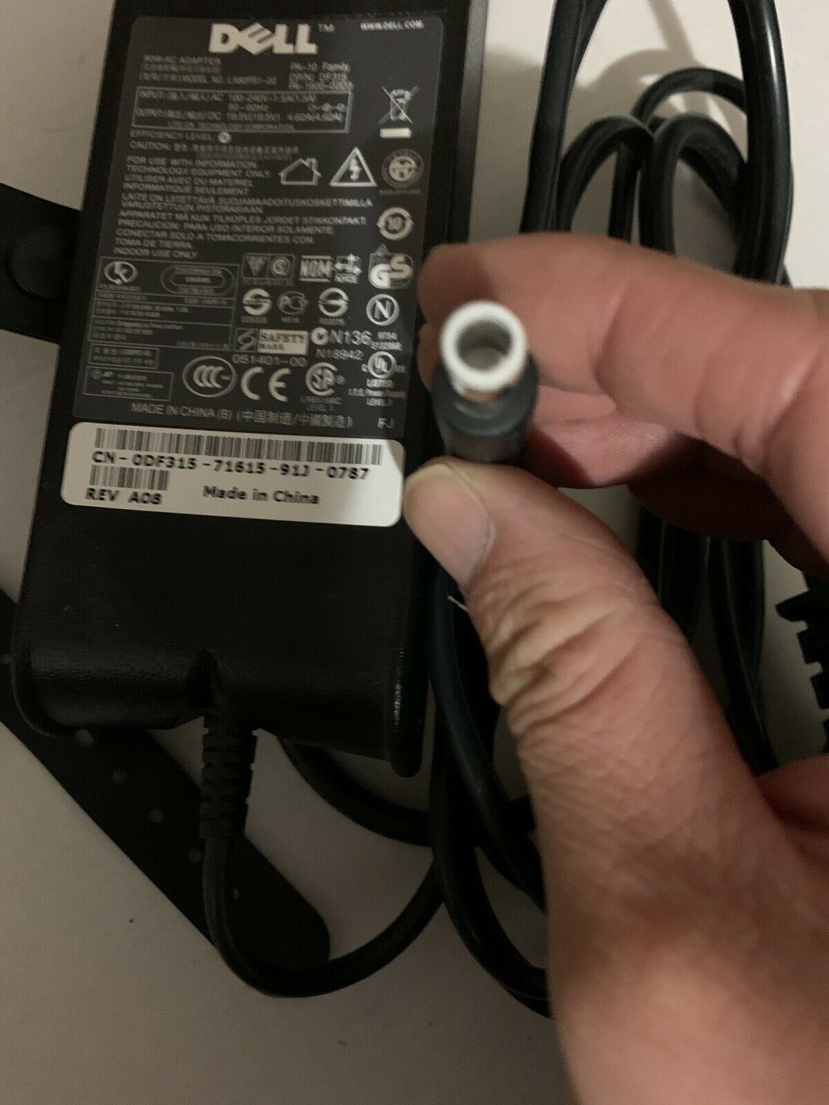 Genuine DELL AC Power Adaptor PA-10;Output:19.5V,4.62A;90W