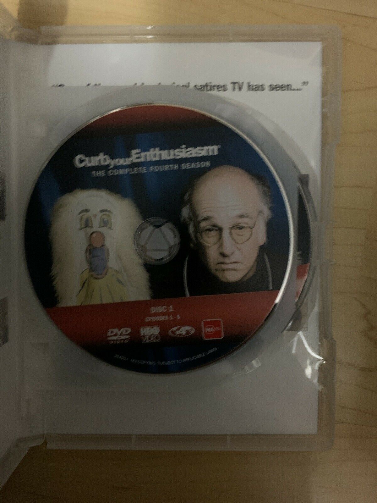 Curb Your Enthusiasm : Season 4 (DVD, 2004) Larry David. Region 4