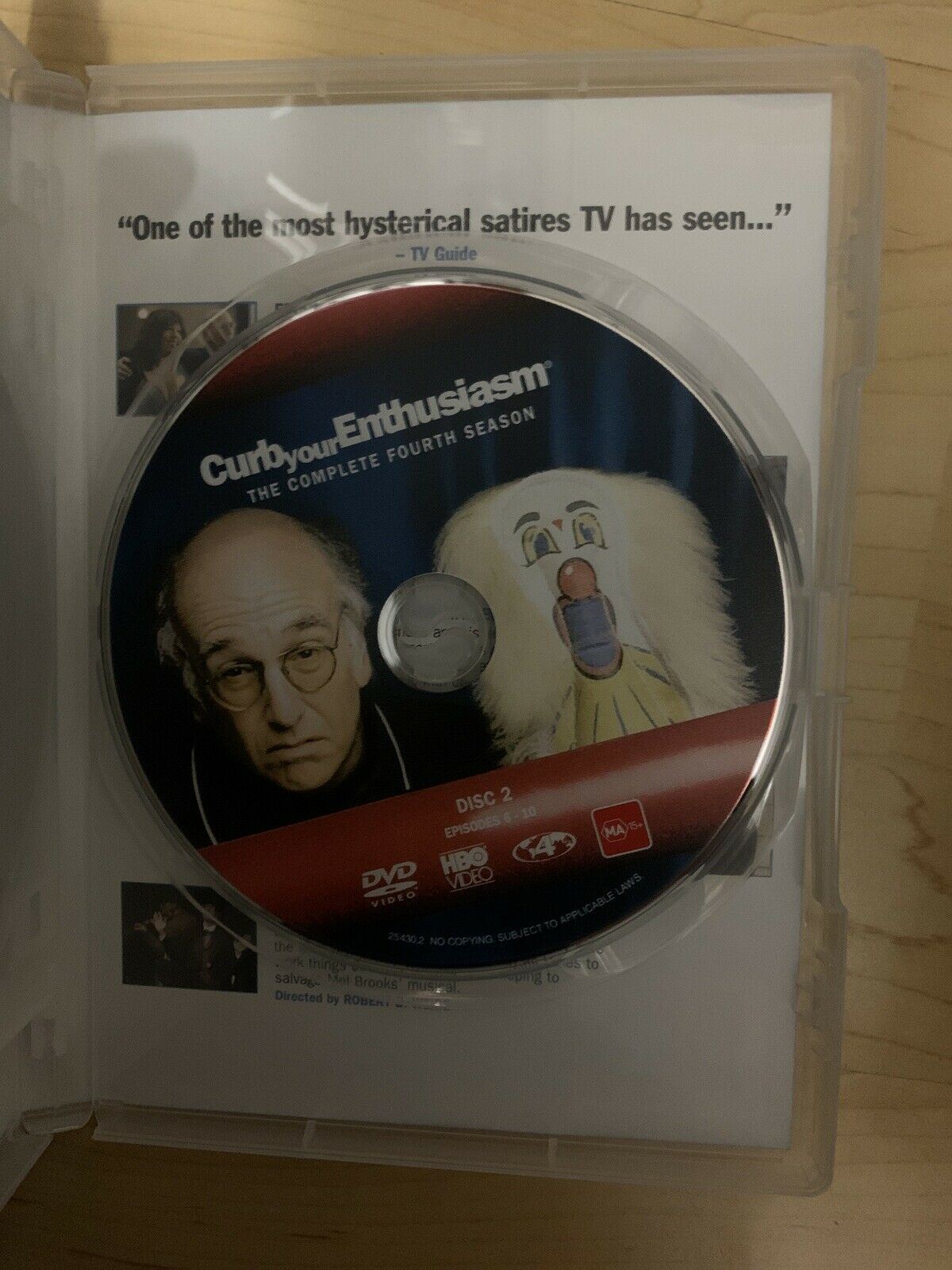 Curb Your Enthusiasm : Season 4 (DVD, 2004) Larry David. Region 4