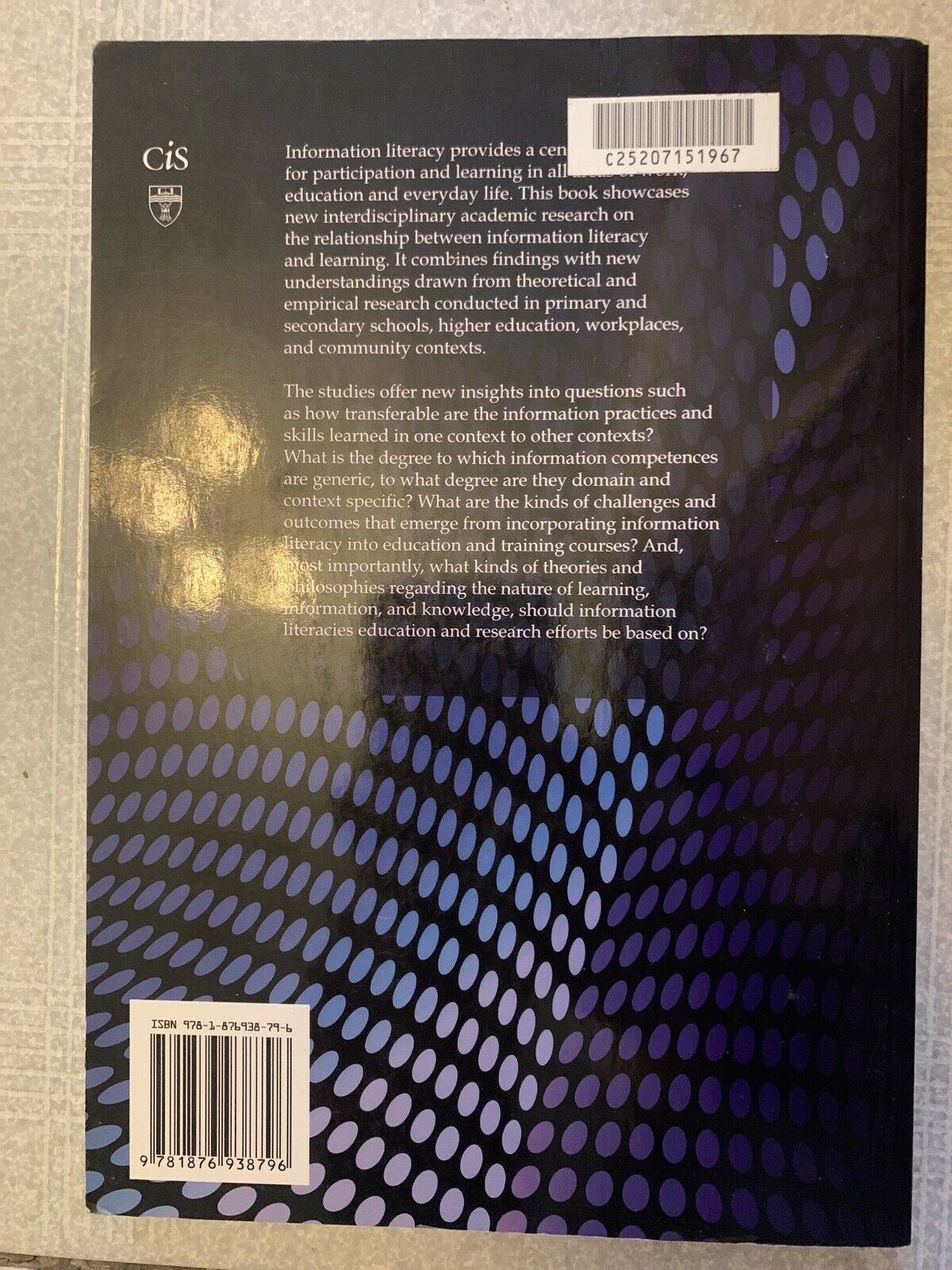Practising Information Literacy: Bringing Theories of Learning, Practice and Inf