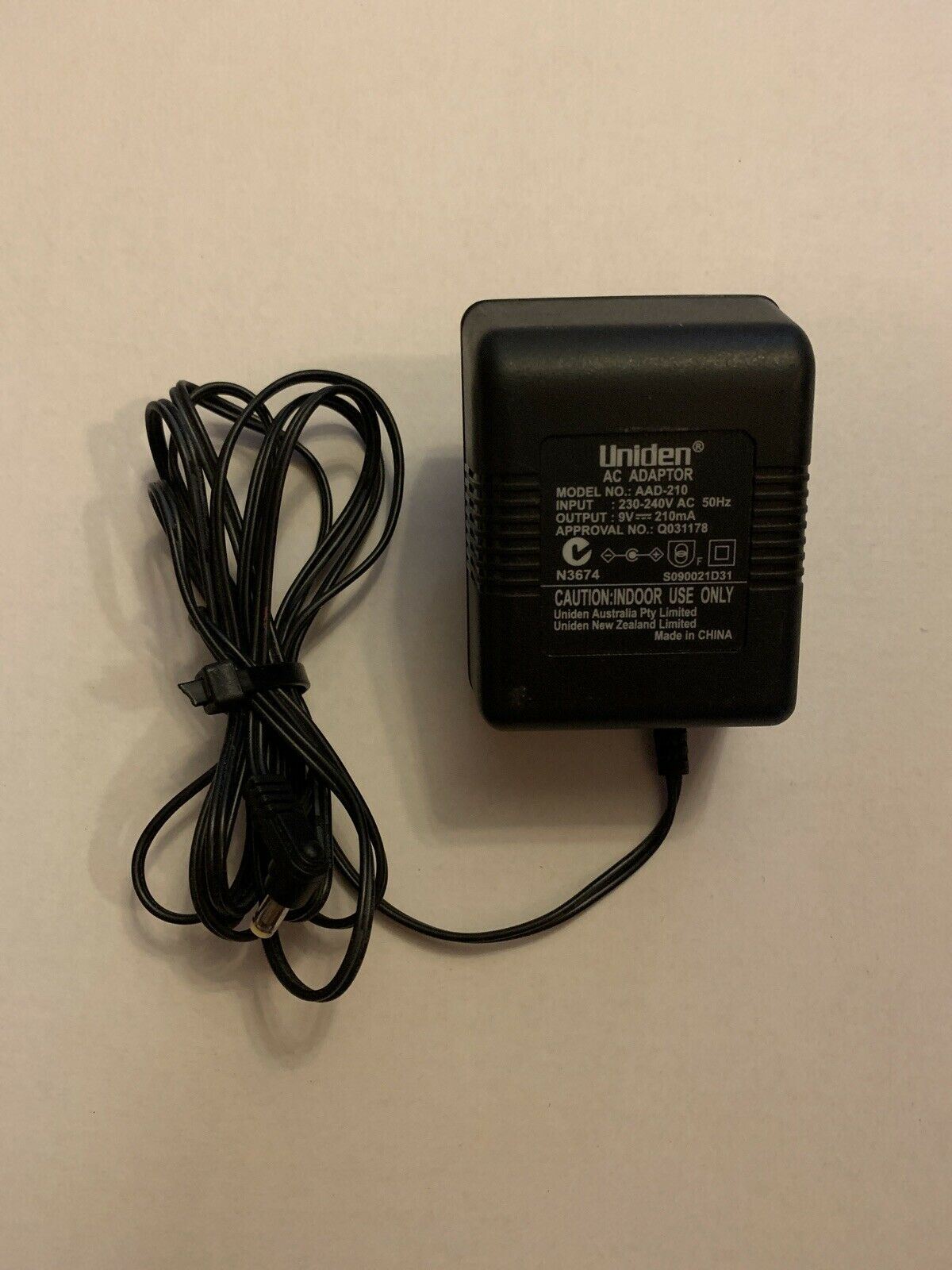 GENUINE Uniden AAD-210 AC Adaptor Power Supply XS 1215 XS 1210