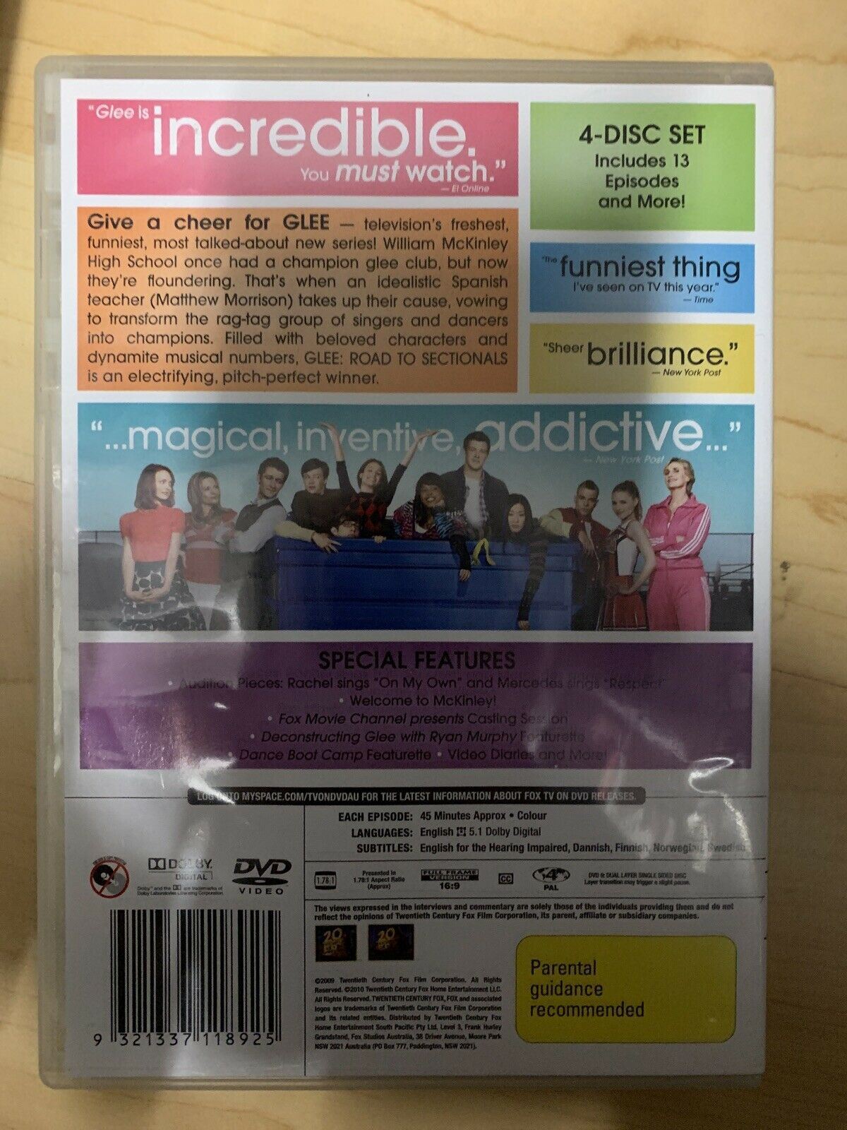 Glee : Season 1 & 2 (DVD) Comedy Musical Series