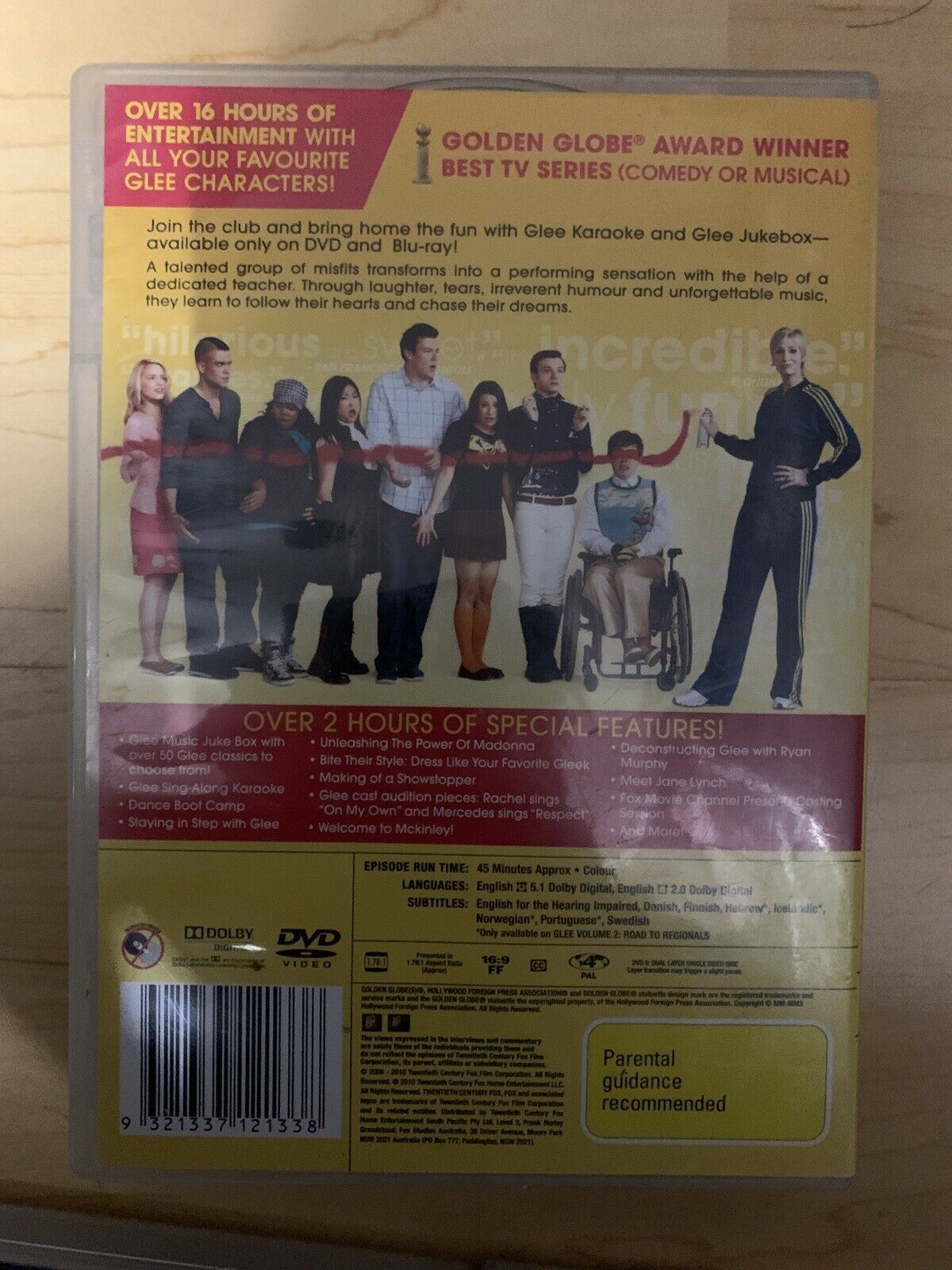 Glee : Season 1-2 (DVD) Region 4 - Comedy Musical TV Series