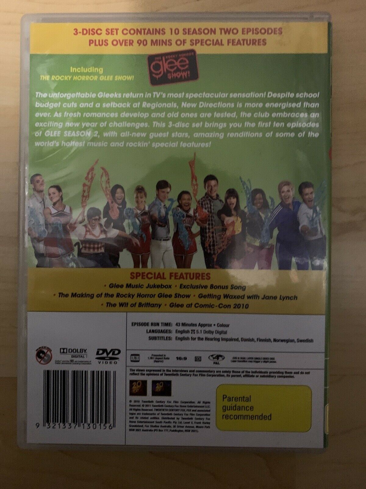 Glee : Season 1-2 (DVD) Region 4 - Comedy Musical TV Series